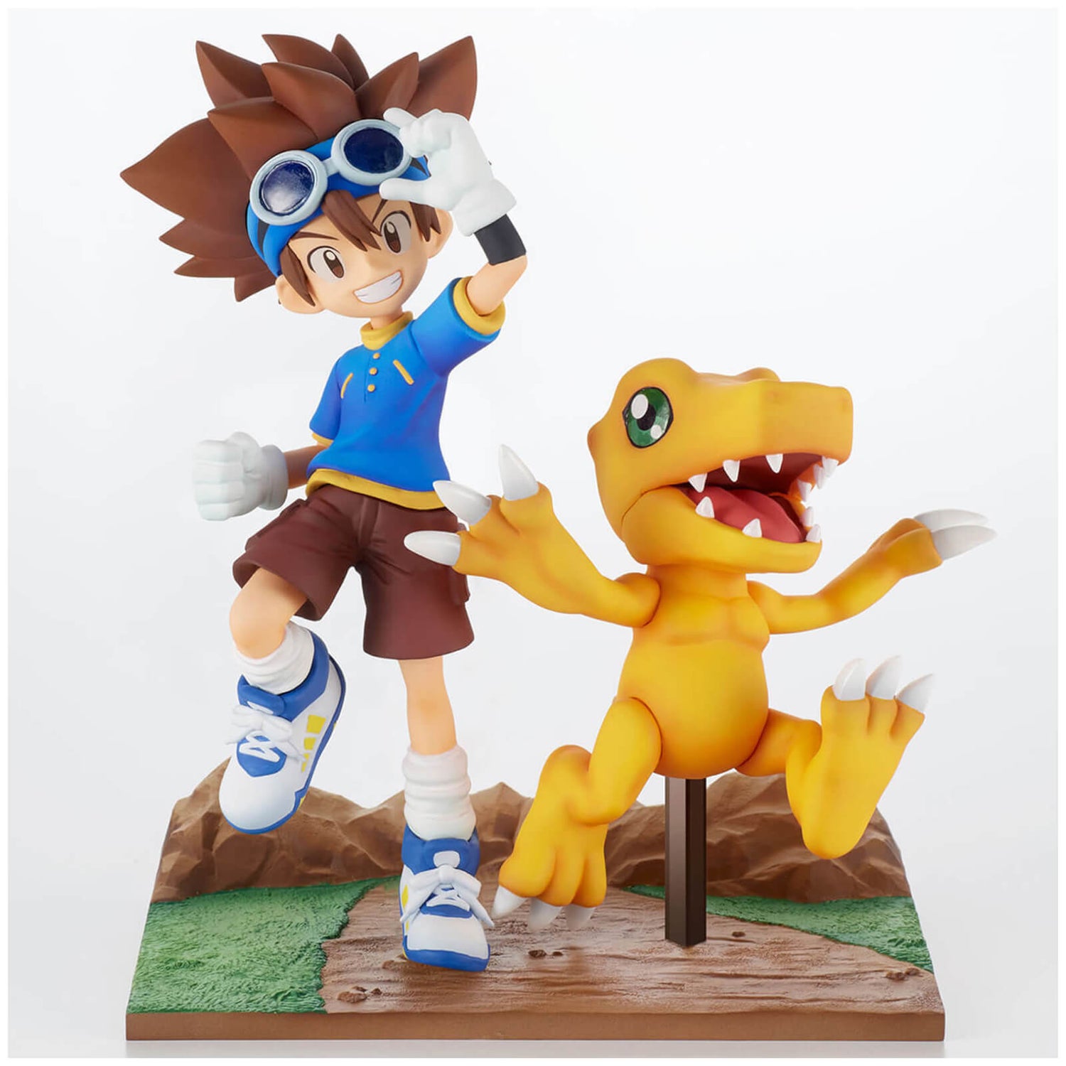 Banpresto Digimon Adventure DXF Adventure Archives Taichi & Agumon Figure