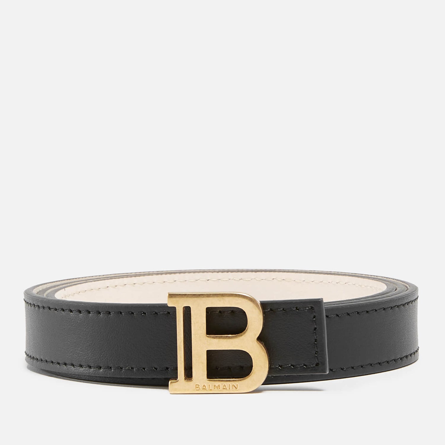 Balmain Women's B-Belt 2cm Belt - Black - 80cm