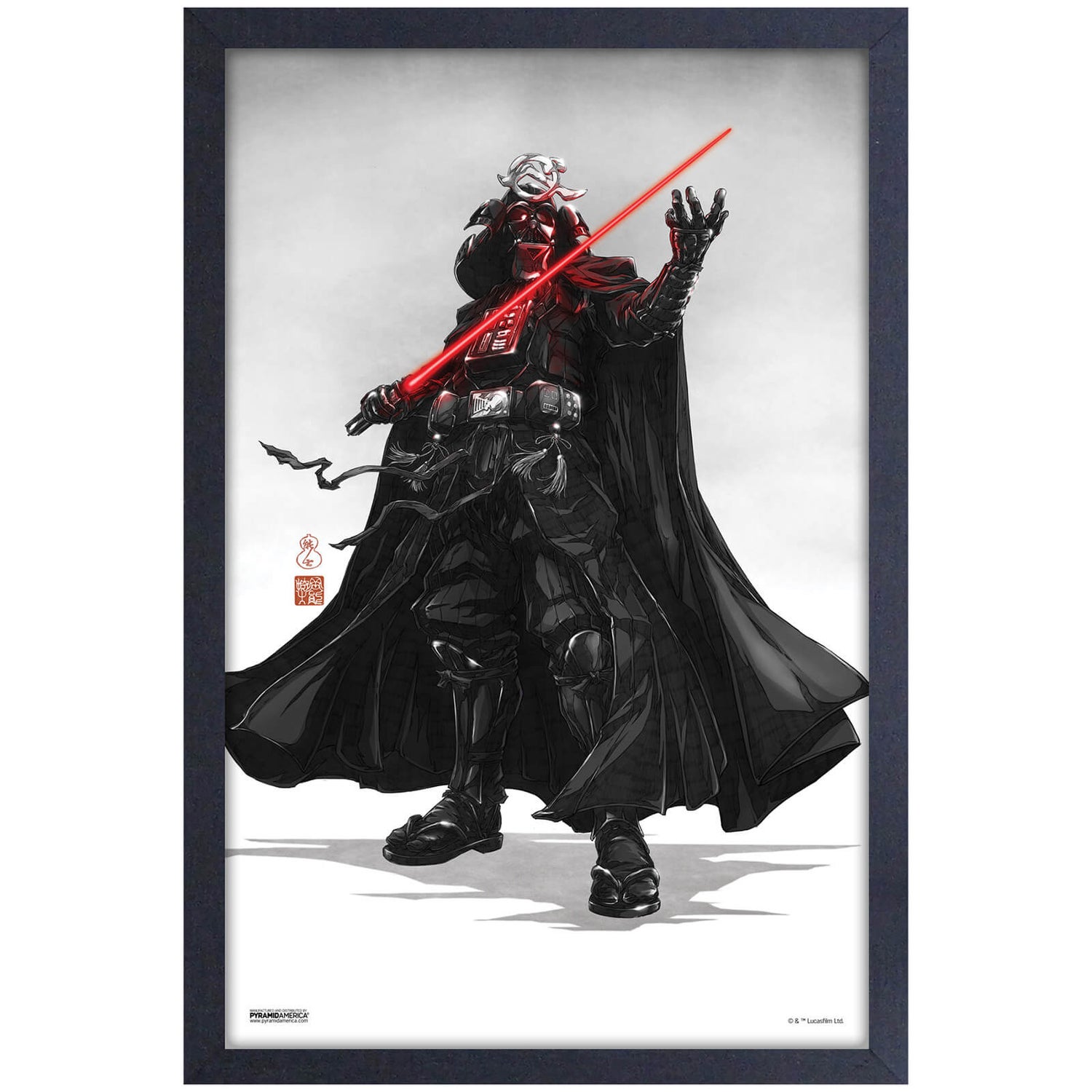 Star Wars: Visions Vader Framed Art Print