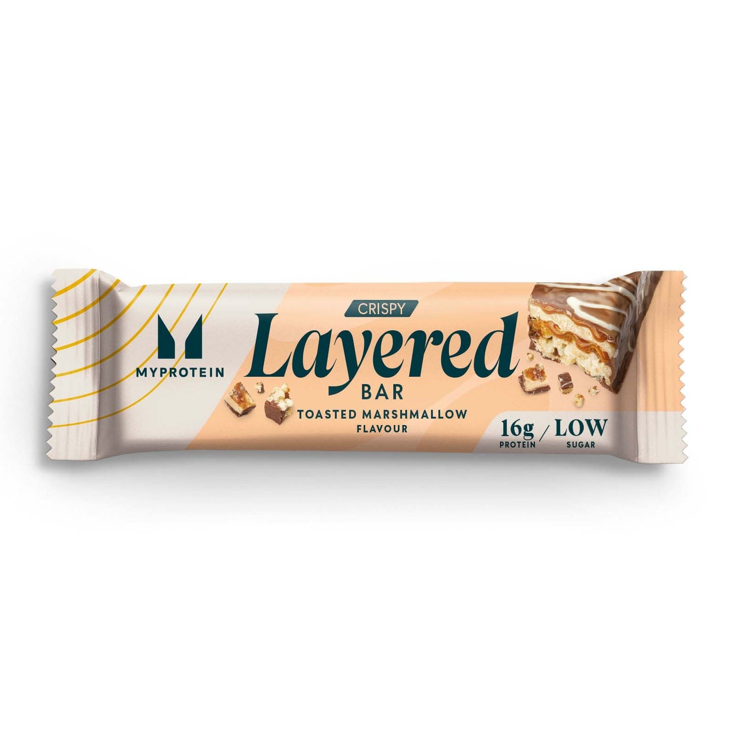 Myprotein Crispy Layered Bar - 58g - Toasted Marshmallow