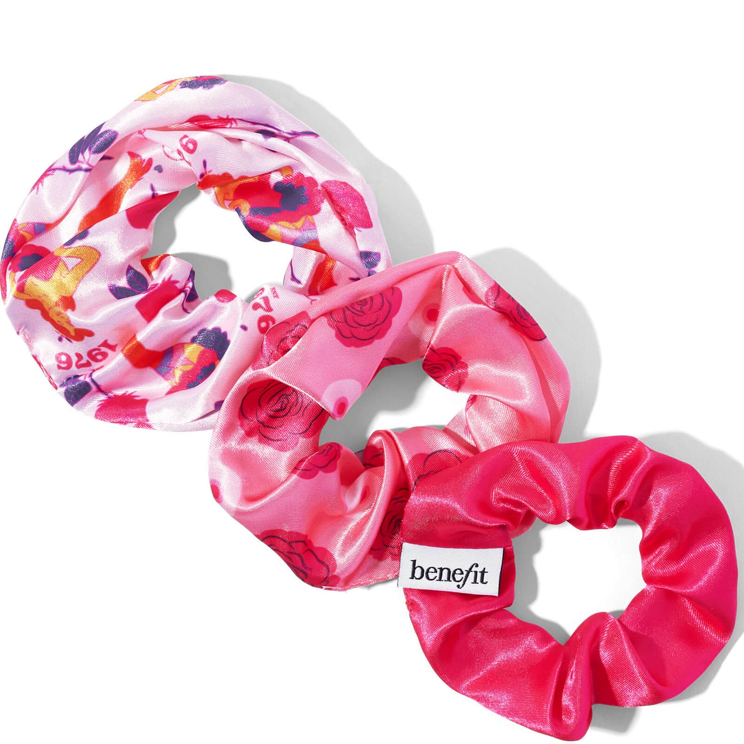 benefit 1976 Pink Scrunchie Trio Set