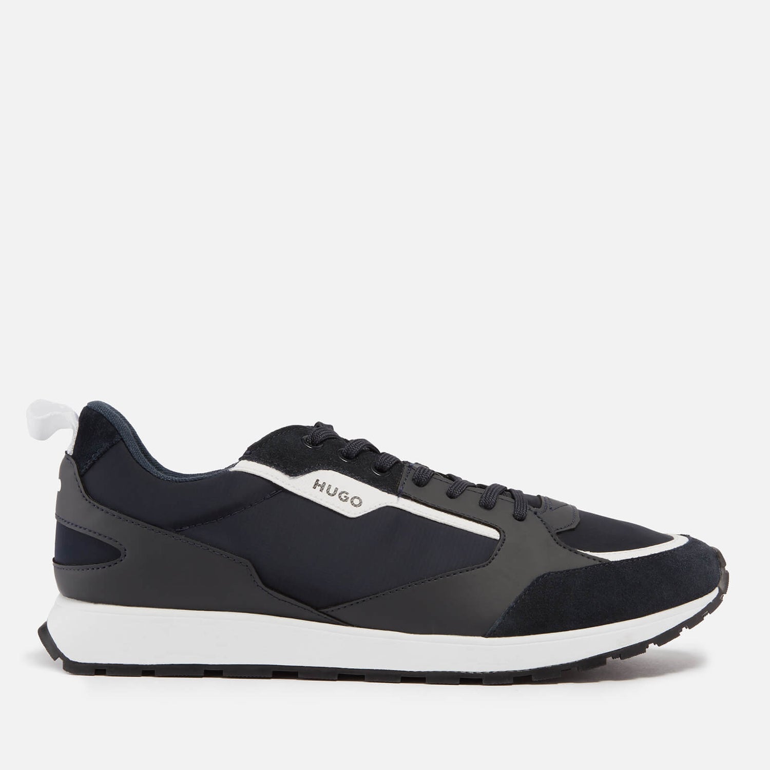 HUGO Icelin Runn Mesh, Leather and Suede Trainers - UK 7