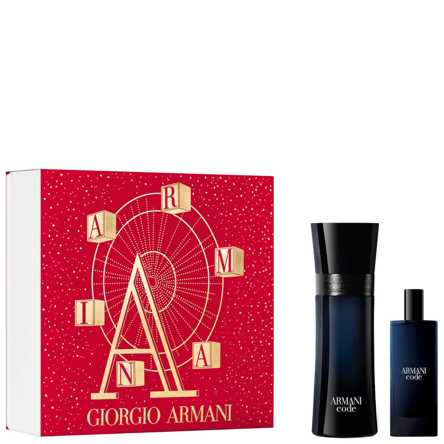 Armani Code Homme Eau De Toilette Gift Set for Him