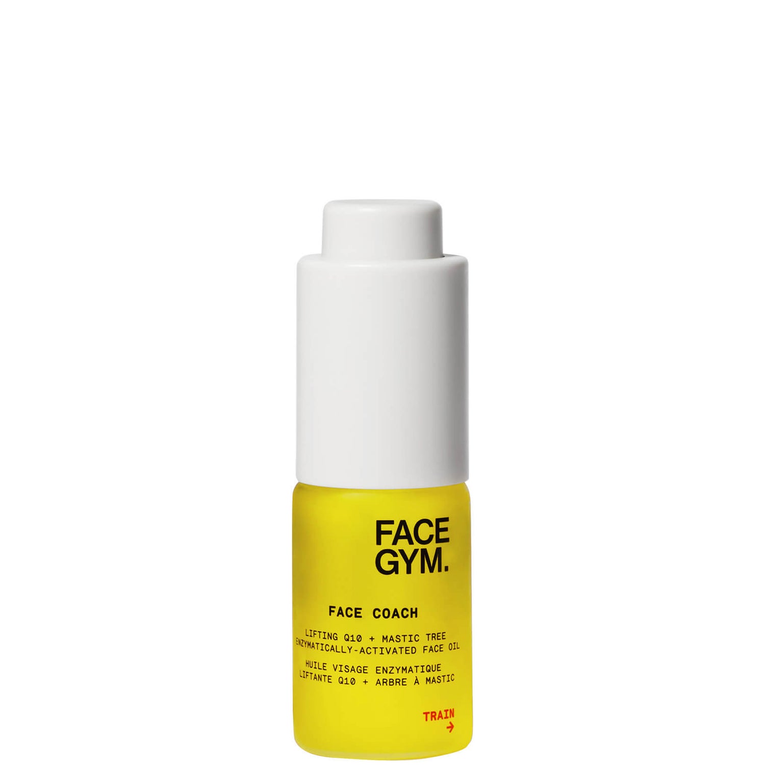 FaceGym Face Coach Lifting Q10 and Mastic Tree Enzymatically-activated Face Oil (Various Sizes)