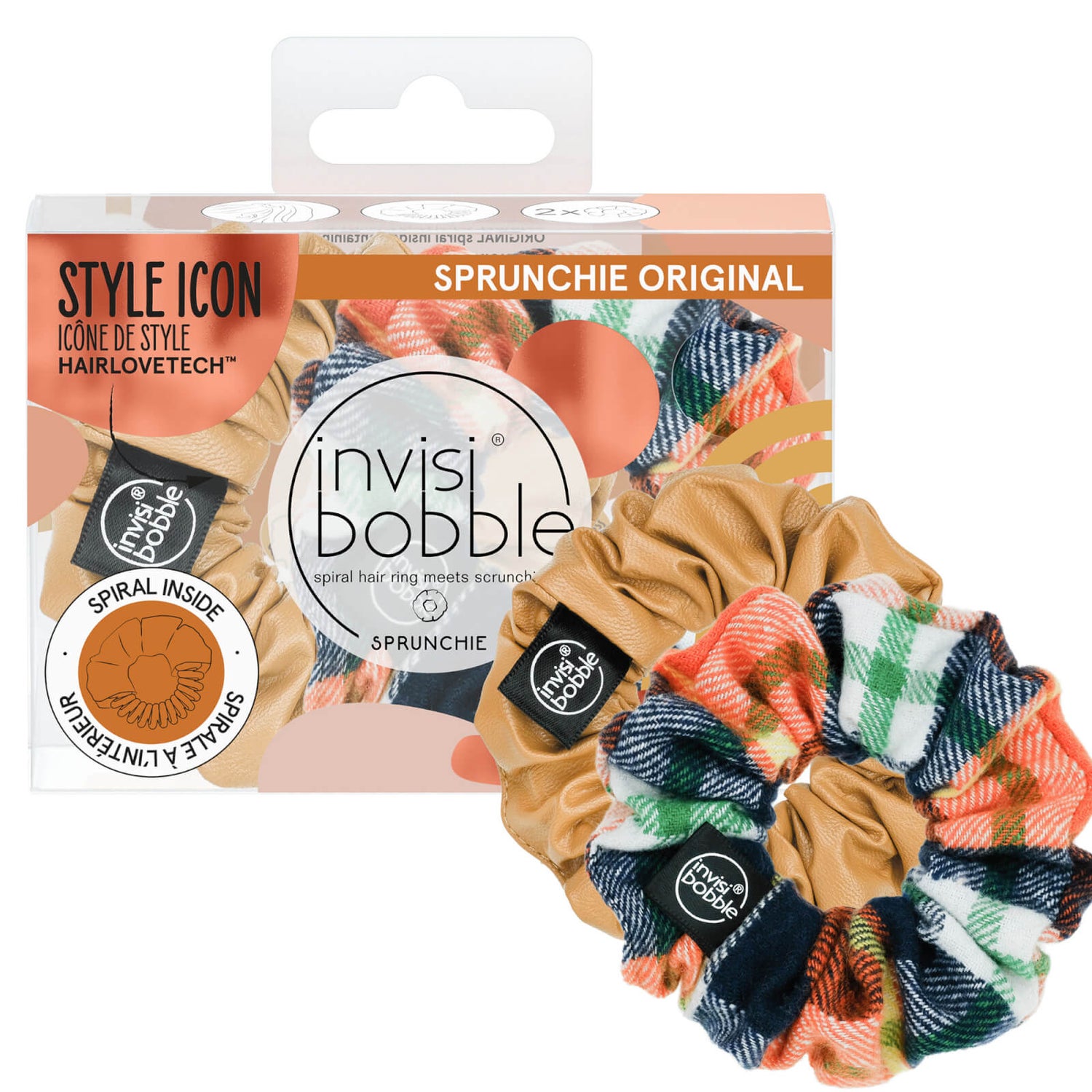invisibobble Sprunchie - Fall in Love (2 Pack)