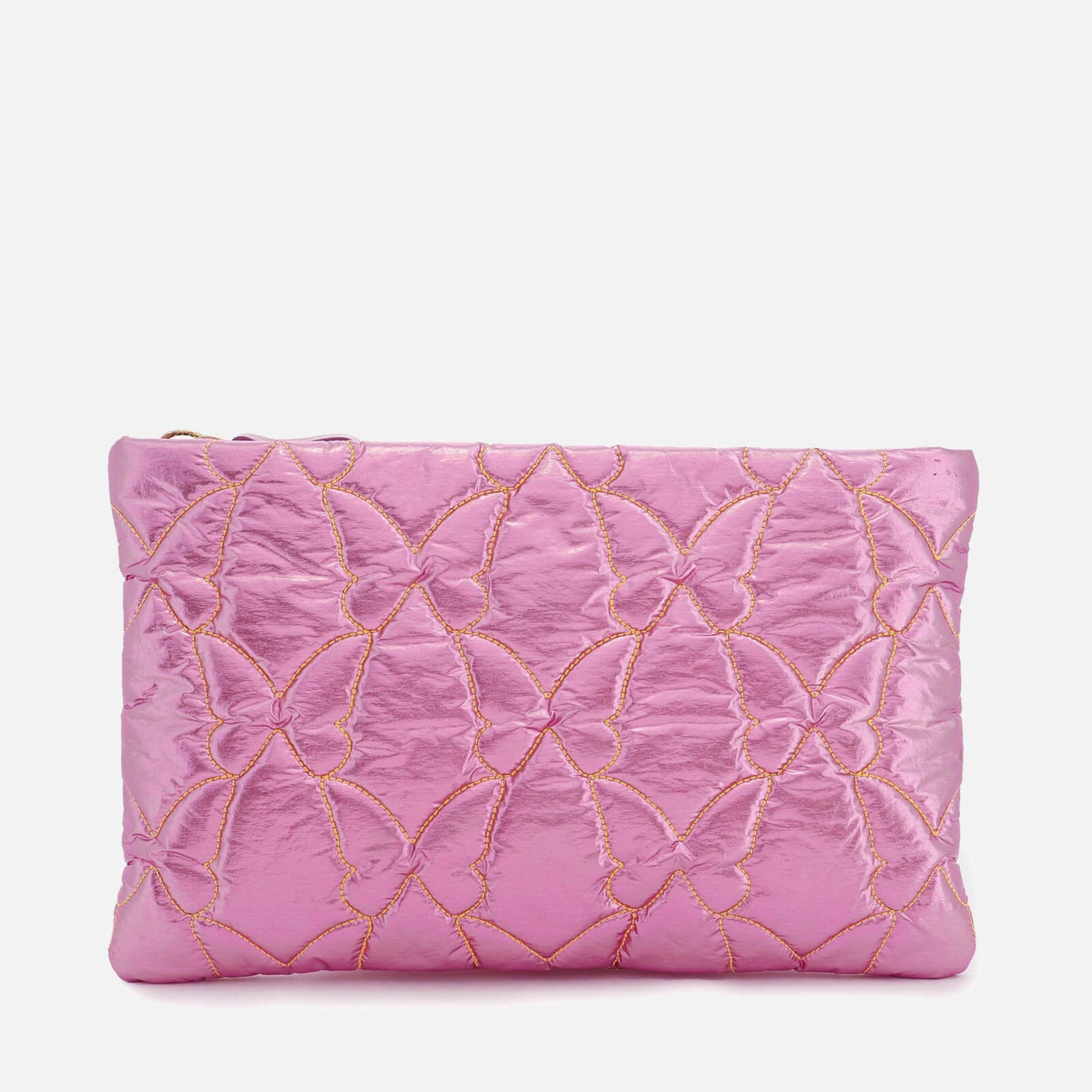 Sophia Webster Gia Butterfly Stitch Textile Clutch Bag