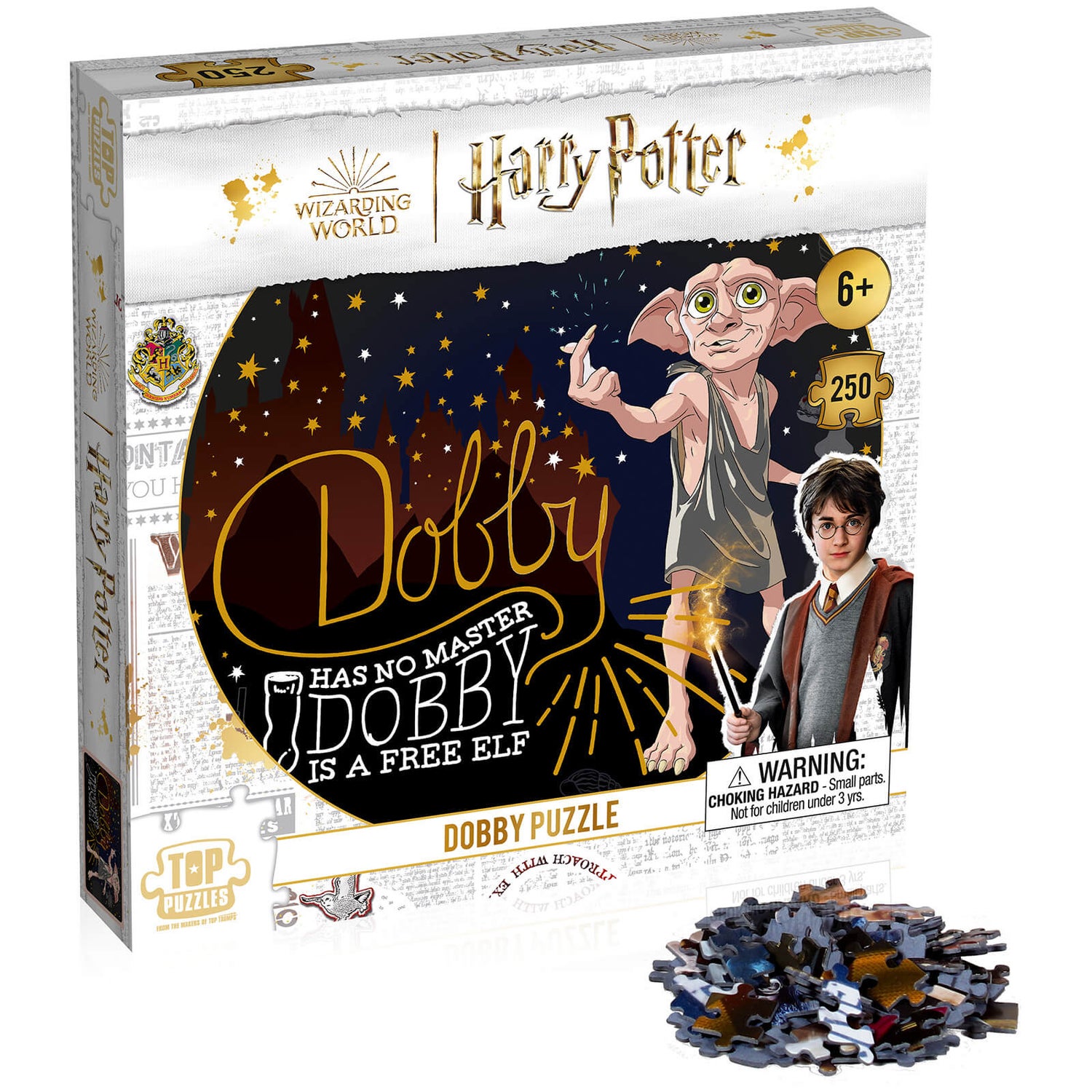 250 Piece Jigsaw Puzzle - Harry Potter Dobby Edition