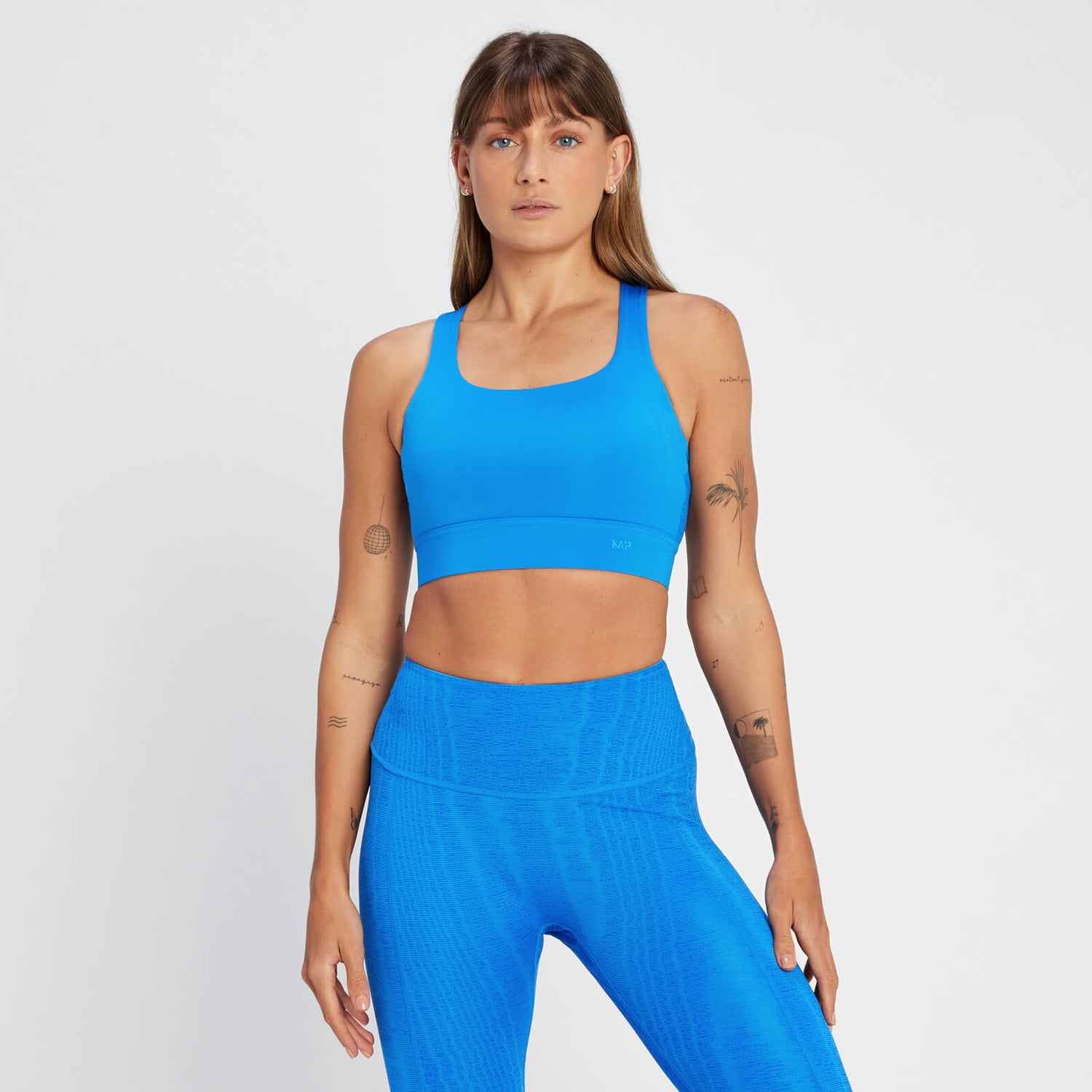 MP Women's Tempo High Support Bra - Electric Blue