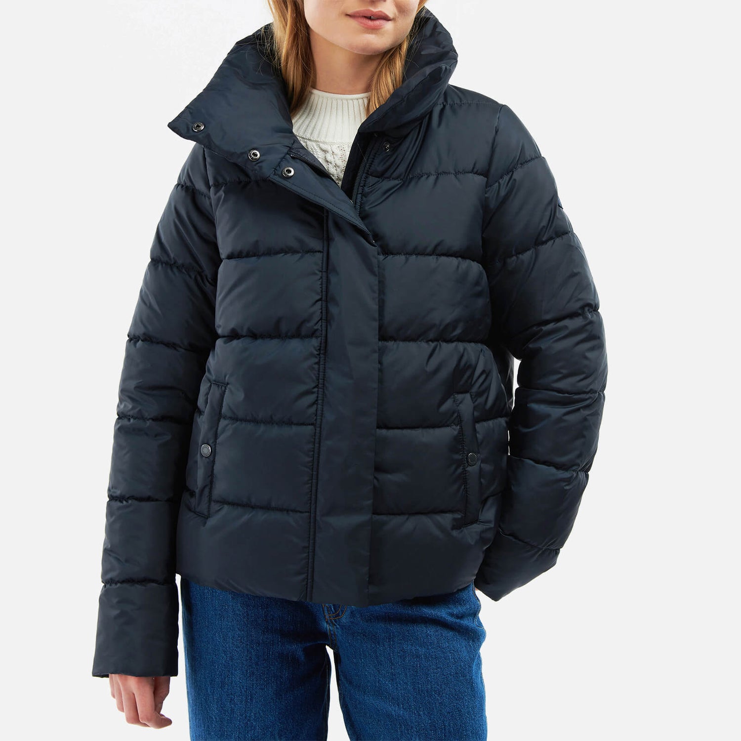 Barbour Fairbarn Quilted Shell Puffer Jacket - UK 12
