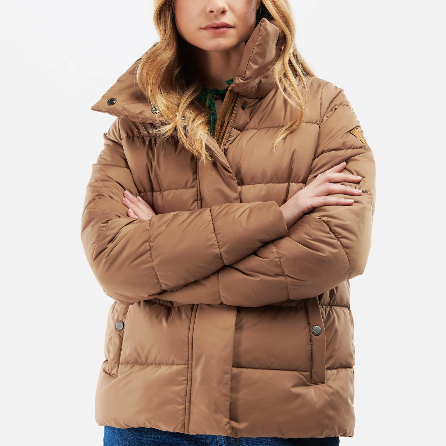 Barbour Fairbarn Quilted Shell Puffer Jacket - UK 8