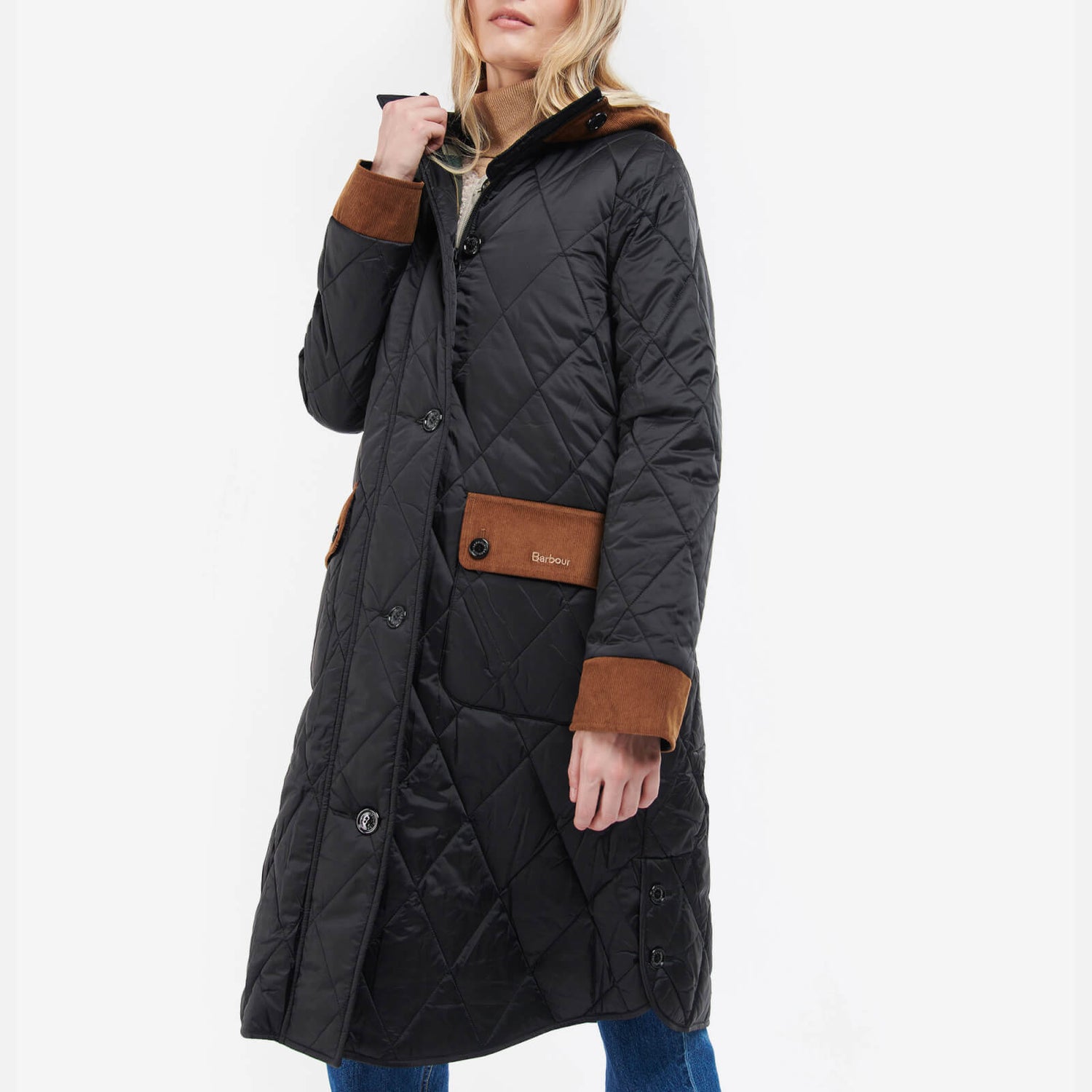 Barbour Mickley Quilted Shell Coat - UK 8