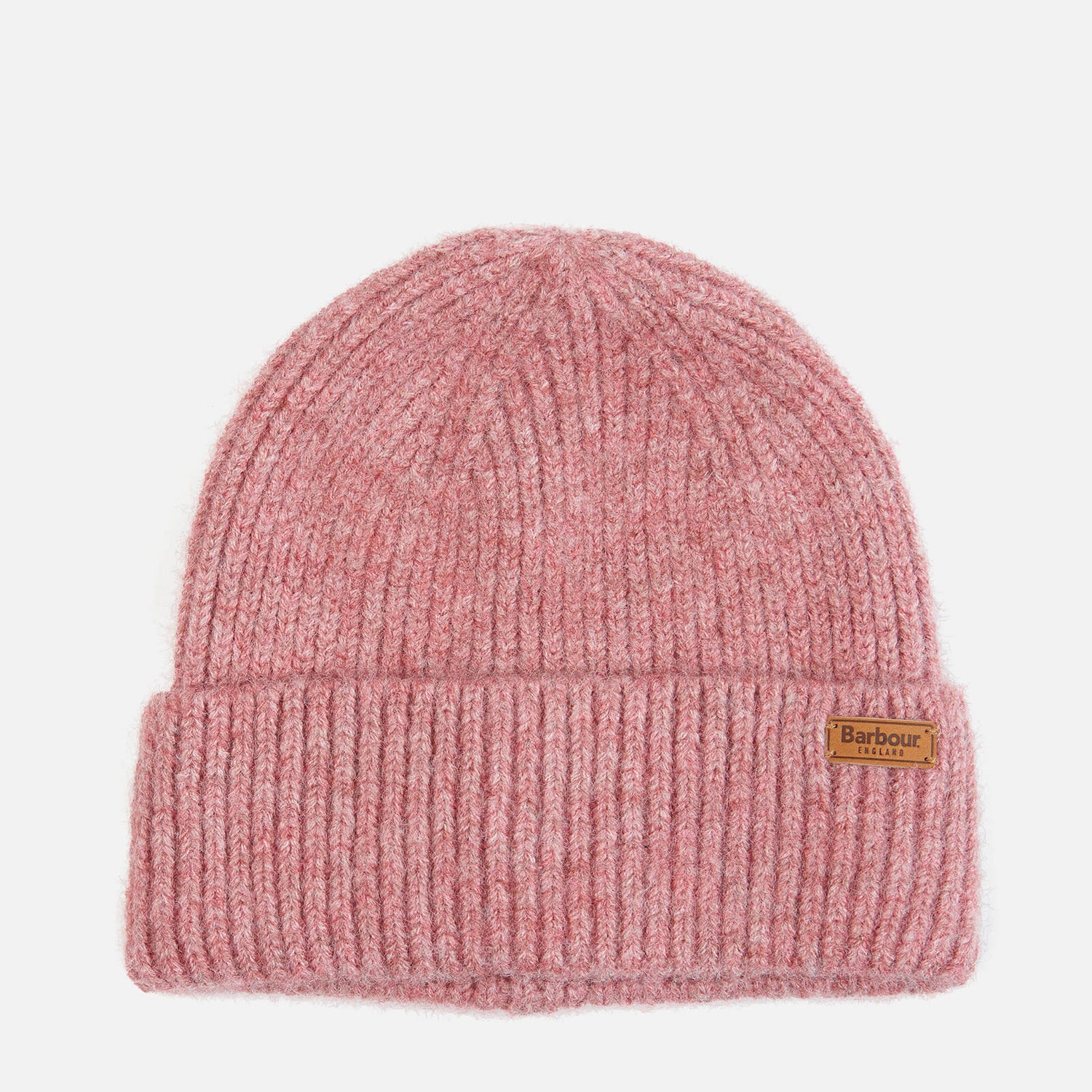 Barbour Pendle Logo-Detailed Ribbed-Knit Beanie