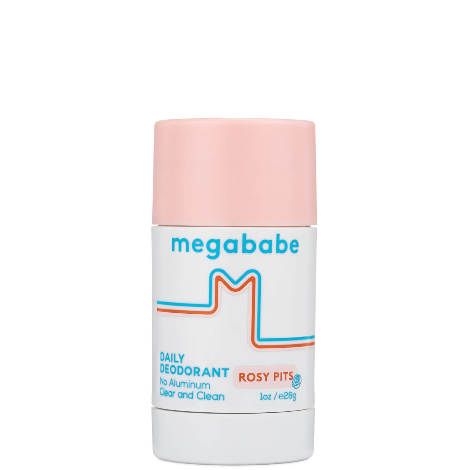 Megababe Rosy Pits Daily Deodorant for sensitive skin