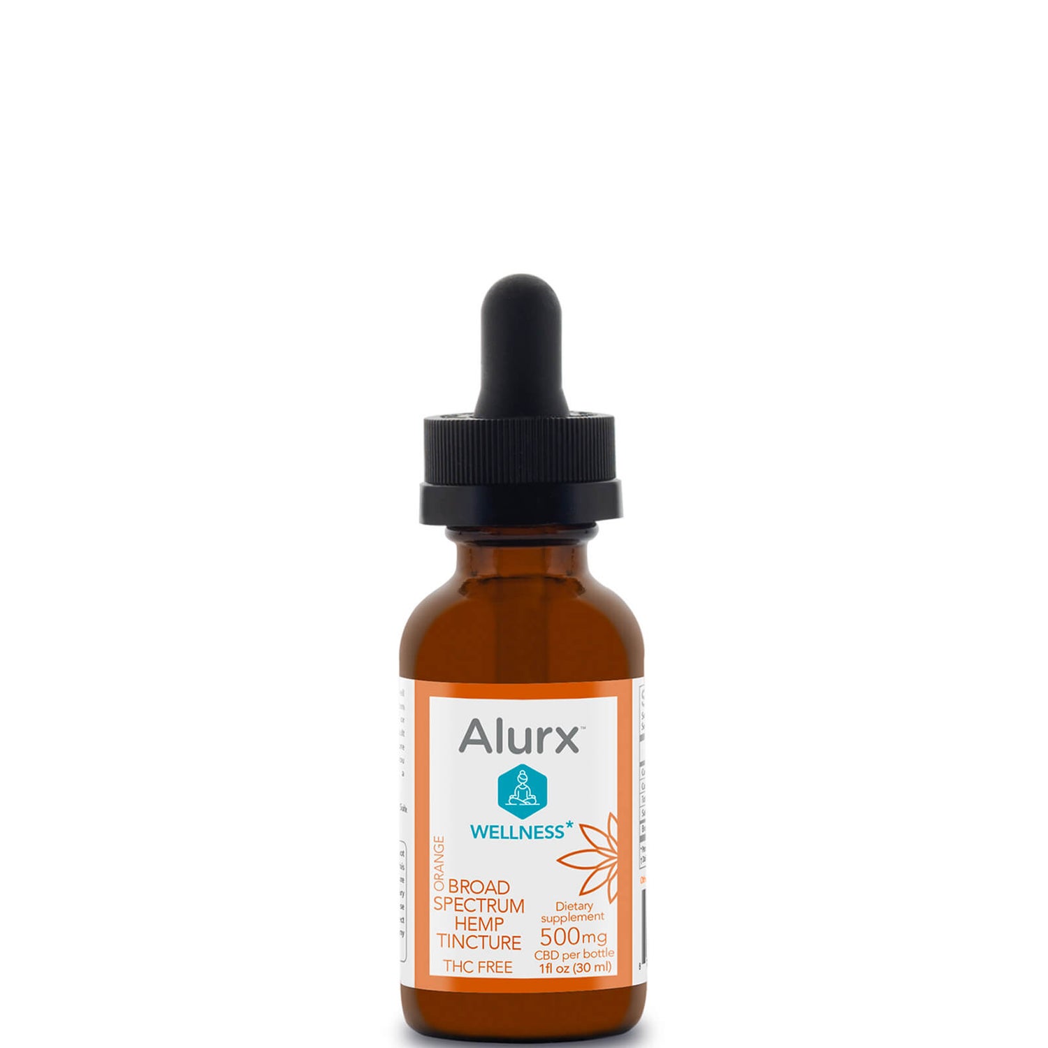 Alurx Wellness Tincture Orange with Hemp 30ml