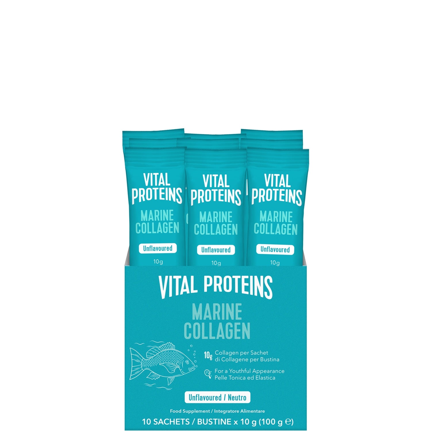 Marine Collagen 10 Sachets Box - Unflavoured