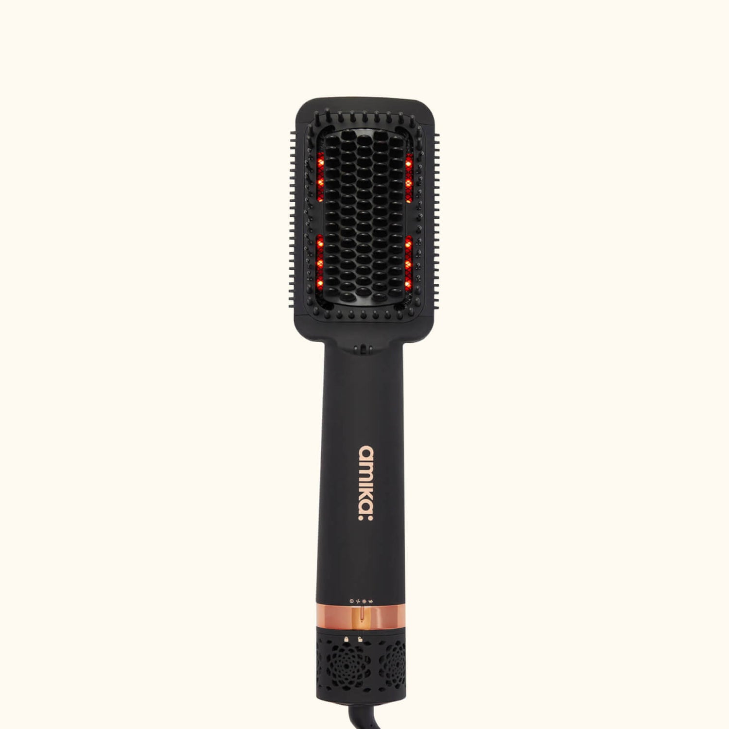 Amika Double Agent 2-in-1 Straightening Blow Dry Brush