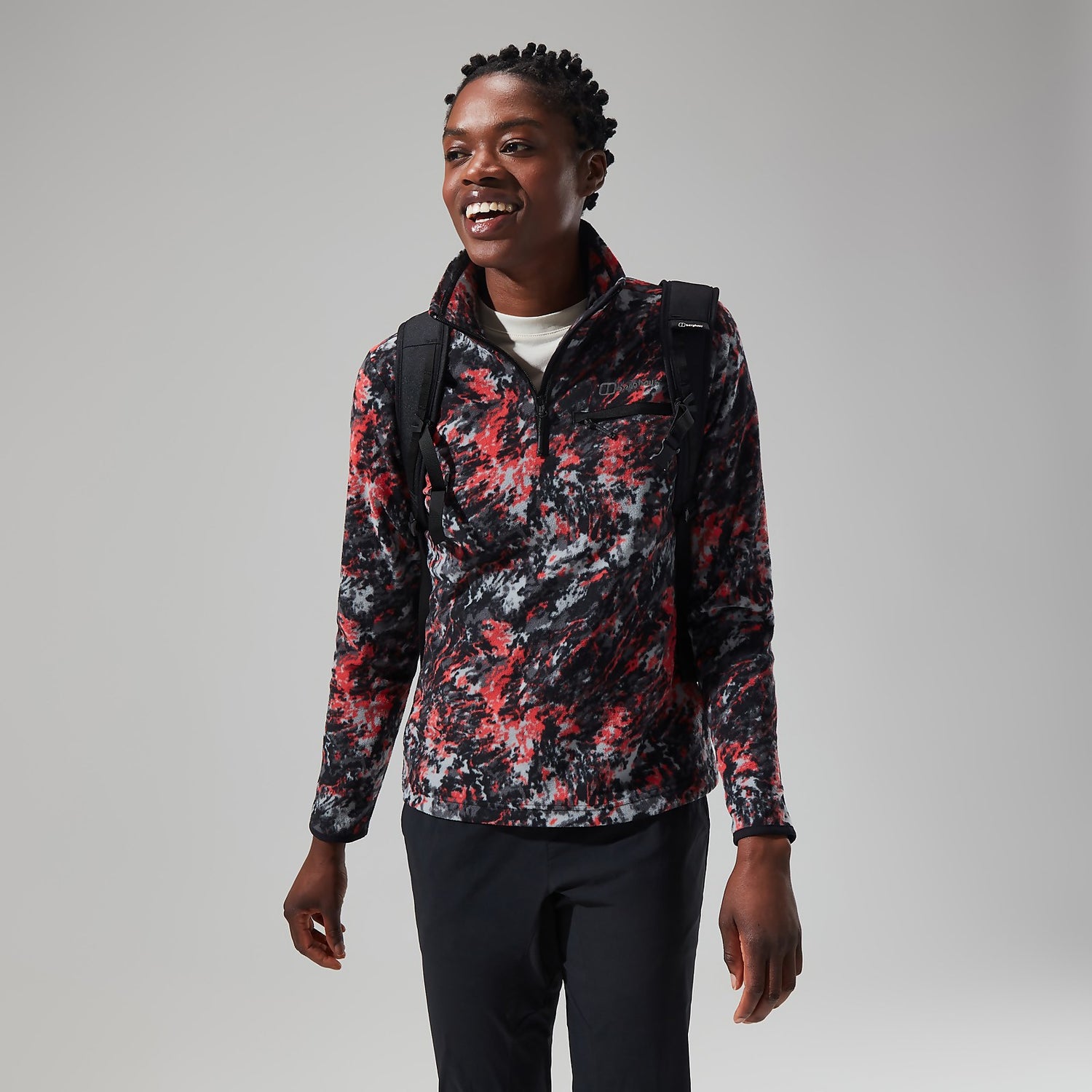 Berghaus half zip fleece store womens