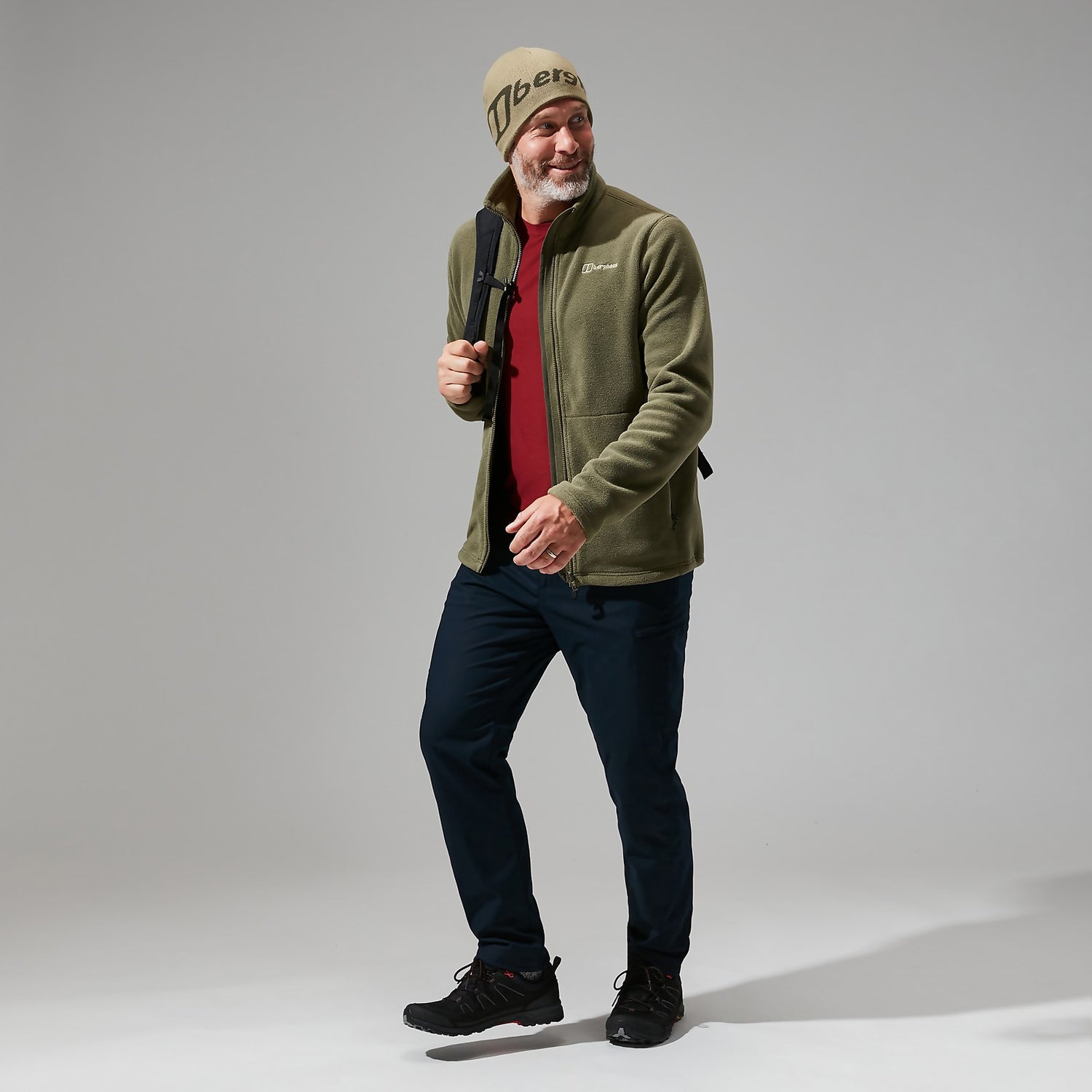 Men s Prism Polartec Interactive Jacket in Green Berghaus