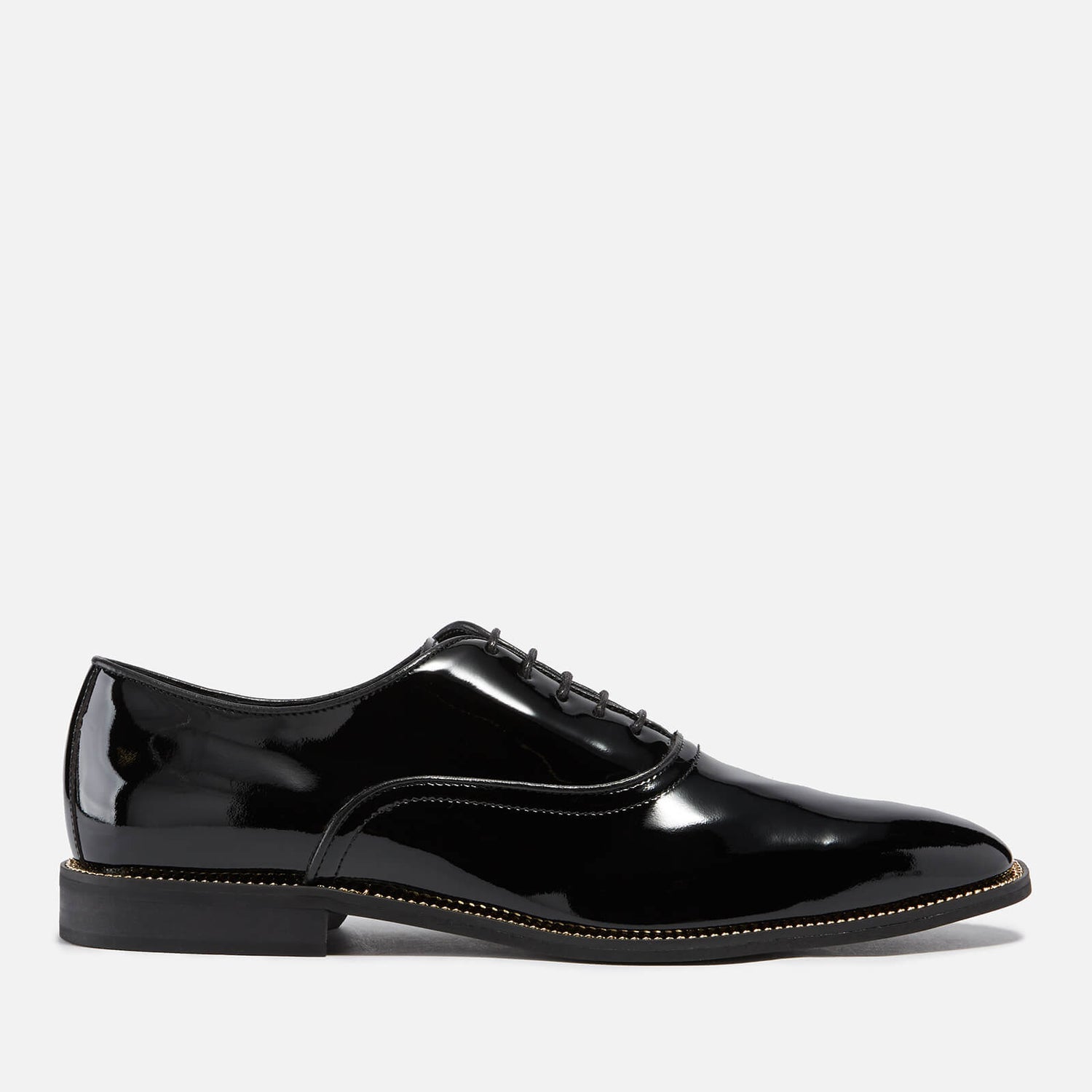 Kurt Geiger London Sloane Embellished Patent-Leather Oxford Shoes
