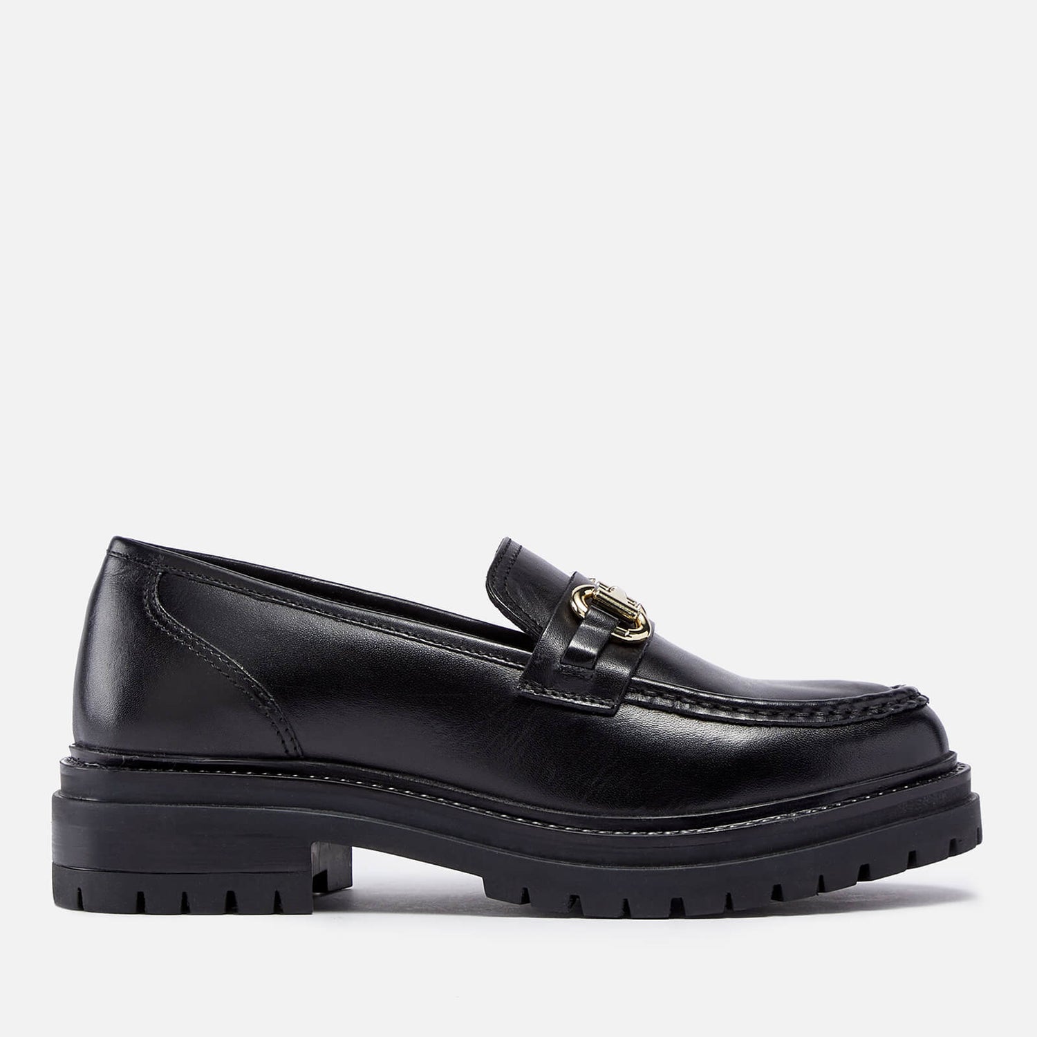 Dune Gallagher Leather Loafers - UK 4