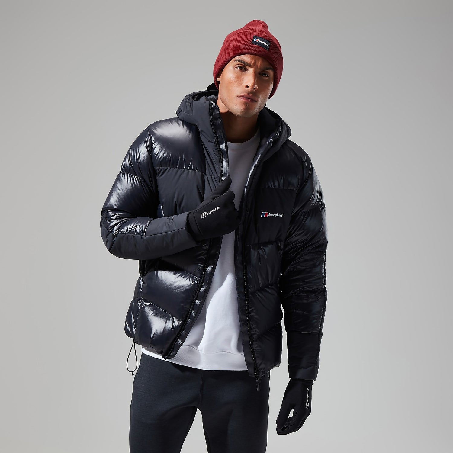 Men's Urban Arkos Reflect Down Jacket in Black | Berghaus