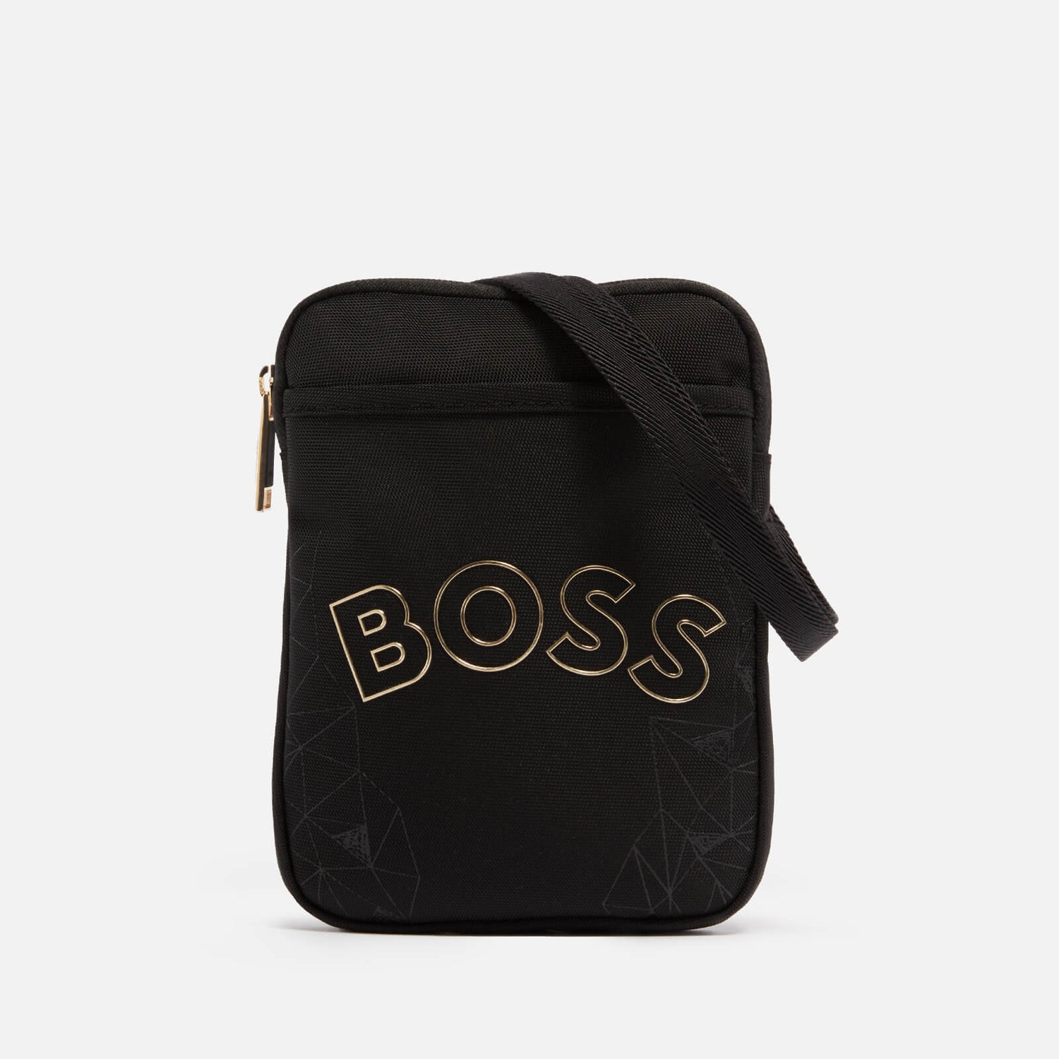 BOSS Catch Gl Logo-Detailed Shell Crossbody Bag