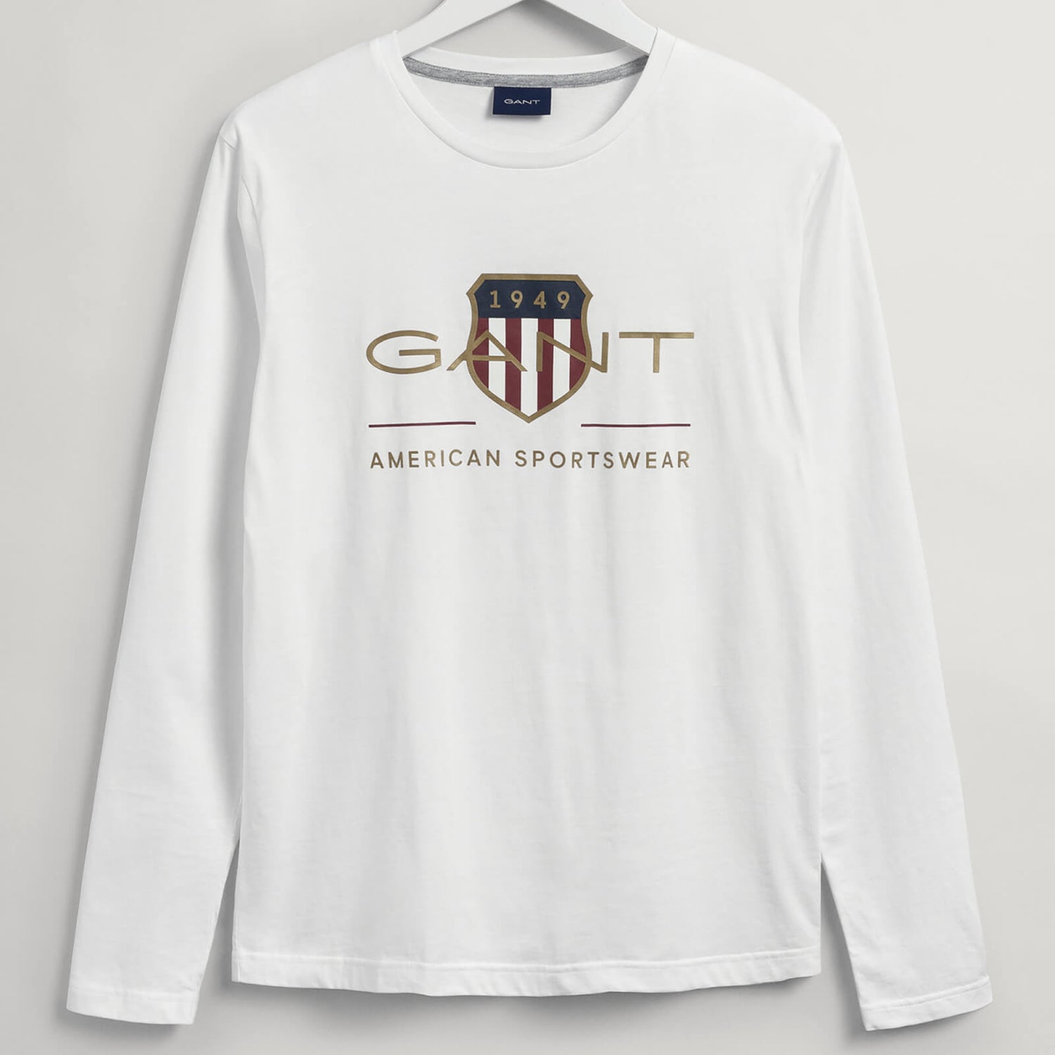 GANT Archive Shield Logo-Print Cotton T-Shirt - S