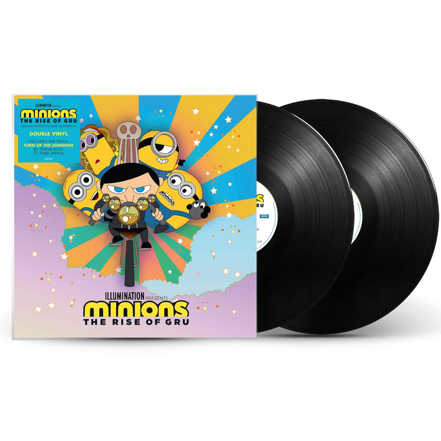 Minions: The Rise of Gru Vinyl 2LP