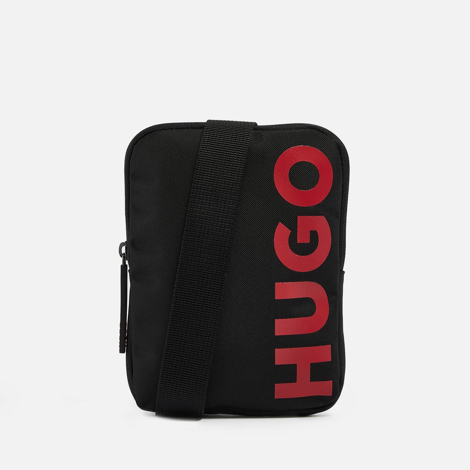 HUGO Ethon North South Logo-Print Canvas Bag