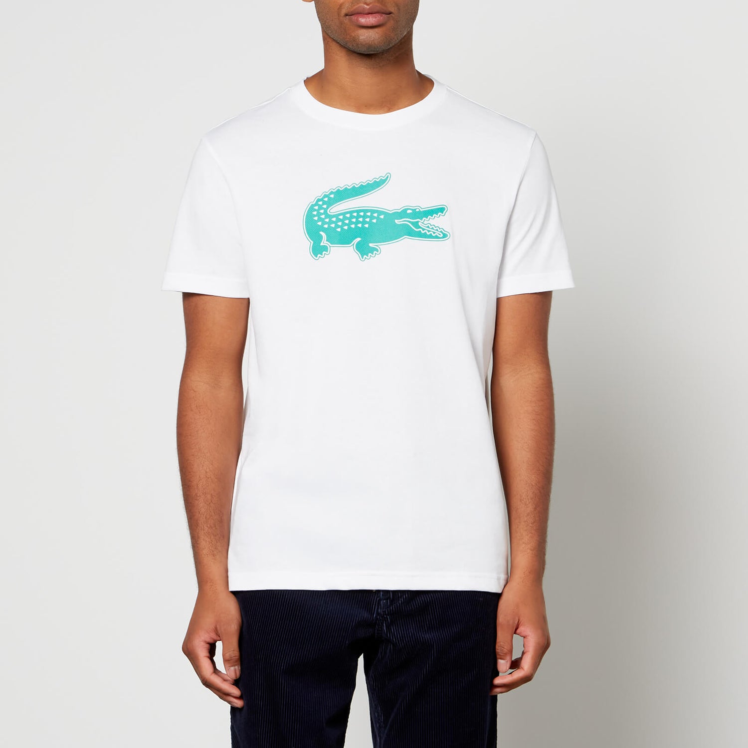 Lacoste Big Croc Cotton-Blend Jersey T-Shirt - 3/S