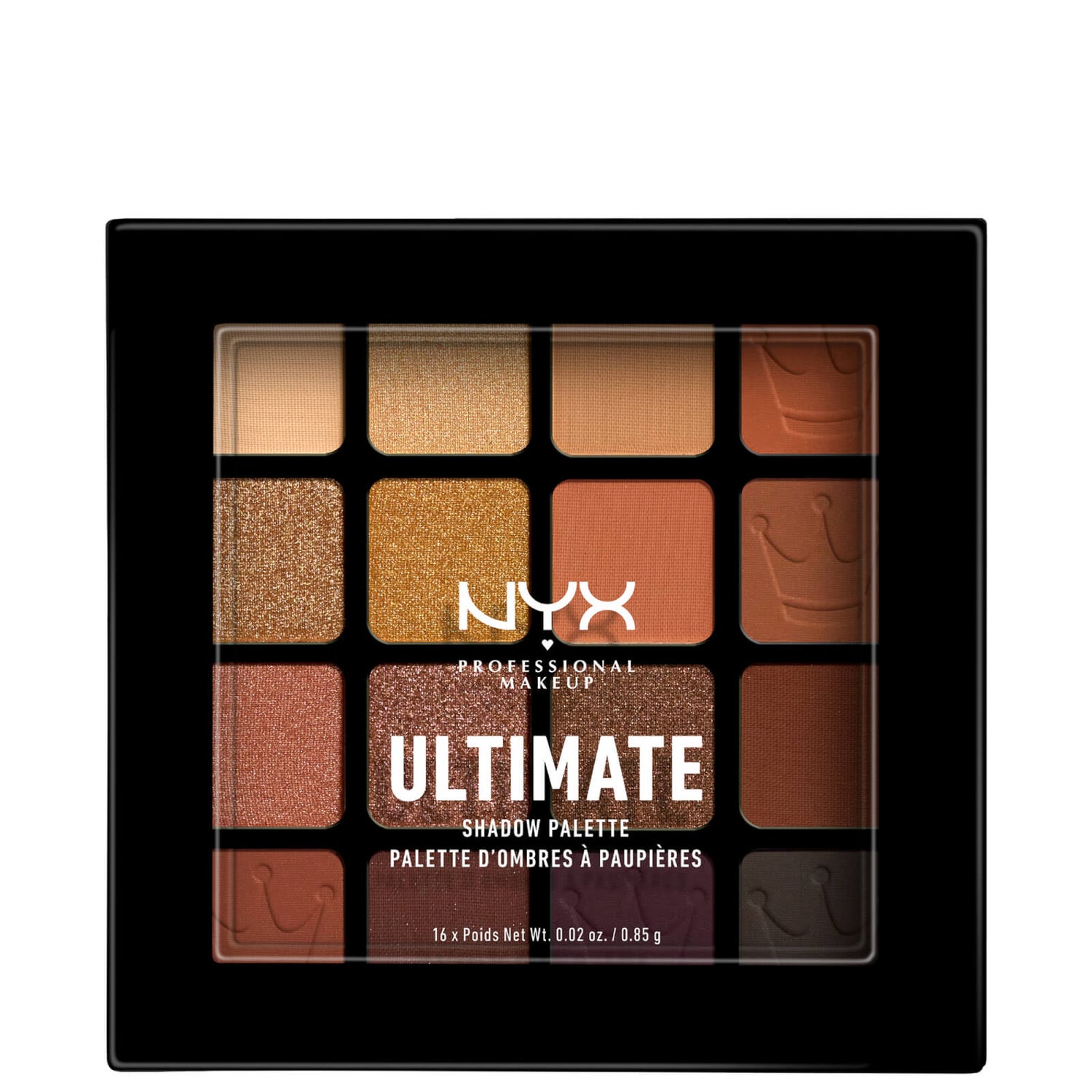 NYX Professional Makeup Ultimate Queen Shadow Palette - 16 Shades