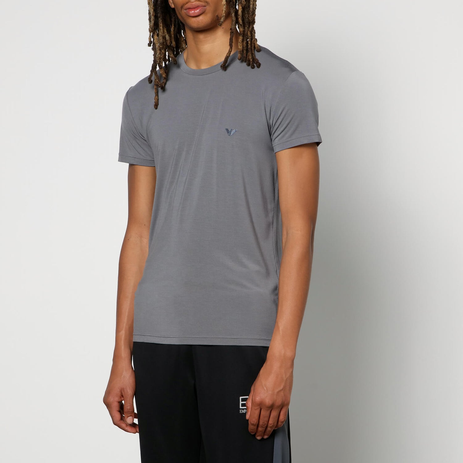 Emporio Armani Soft Stretch-Modal Lounge T-Shirt - S