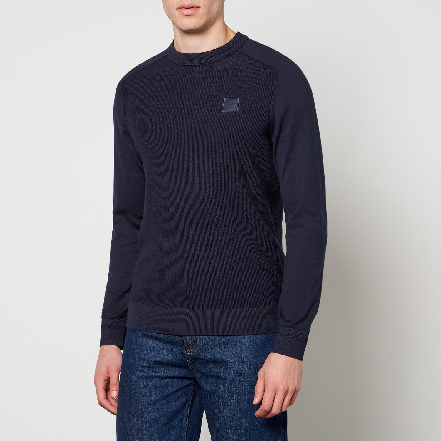 BOSS Orange Kesom Cotton and Cashmere-Blend Jumper