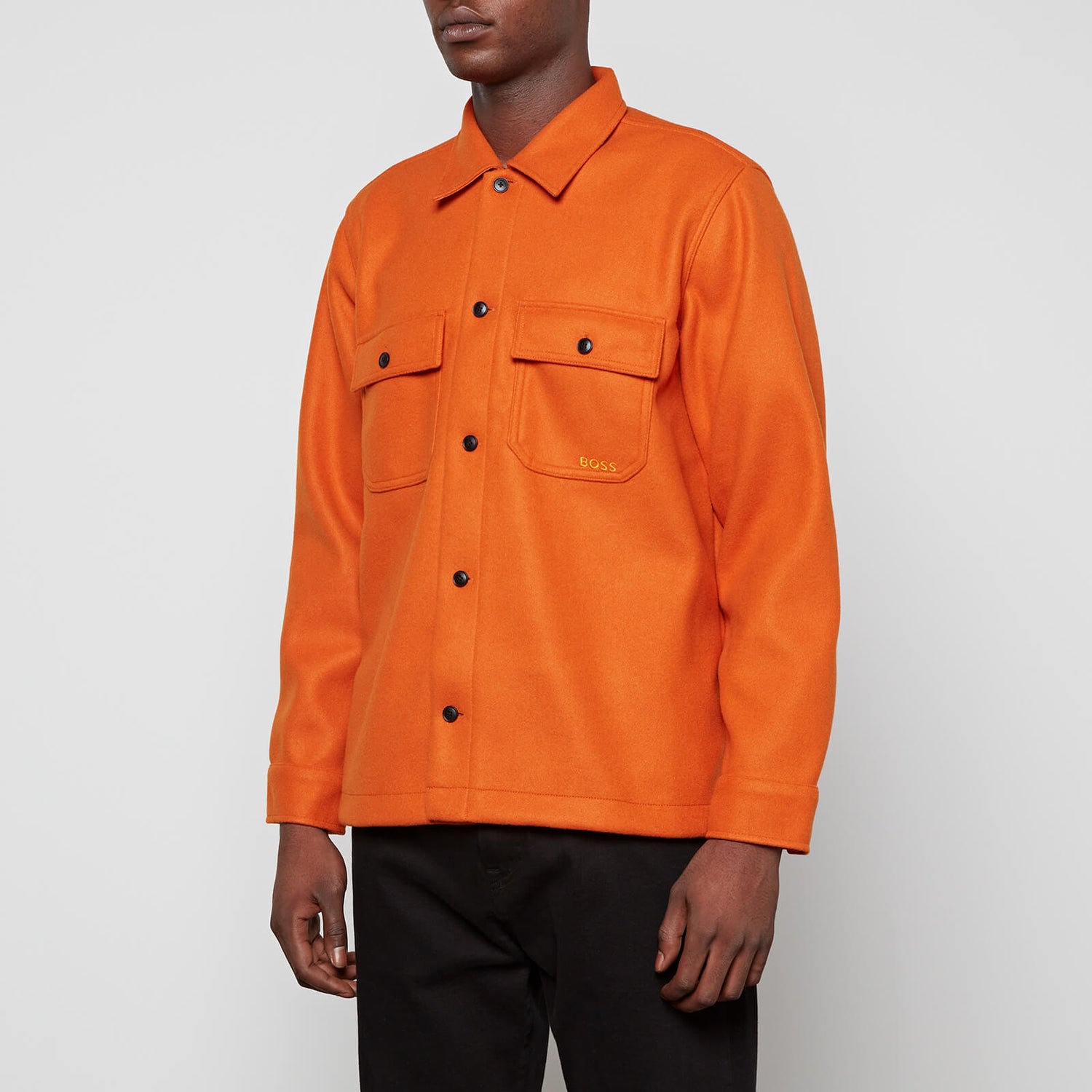 BOSS Orange Lovvo Fleece Overshirt - M