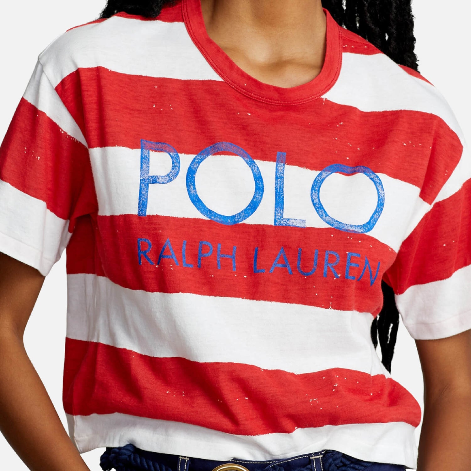 Polo Ralph Lauren Logo-Print Cotton-Blend T-Shirt