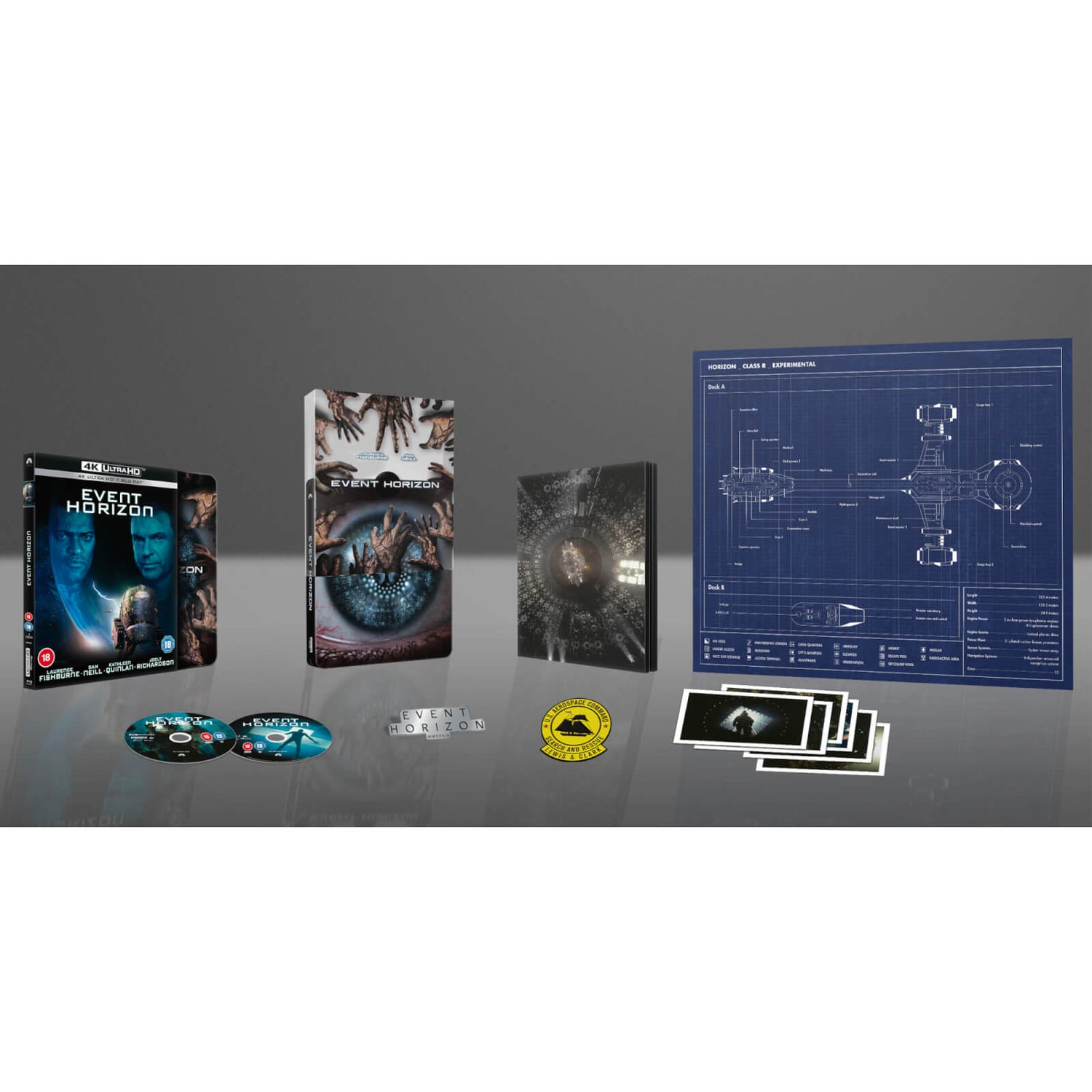 Event Horizon 25th Anniversary Collector's Edition 4K Ultra HD Steelbook (includes Blu-ray)