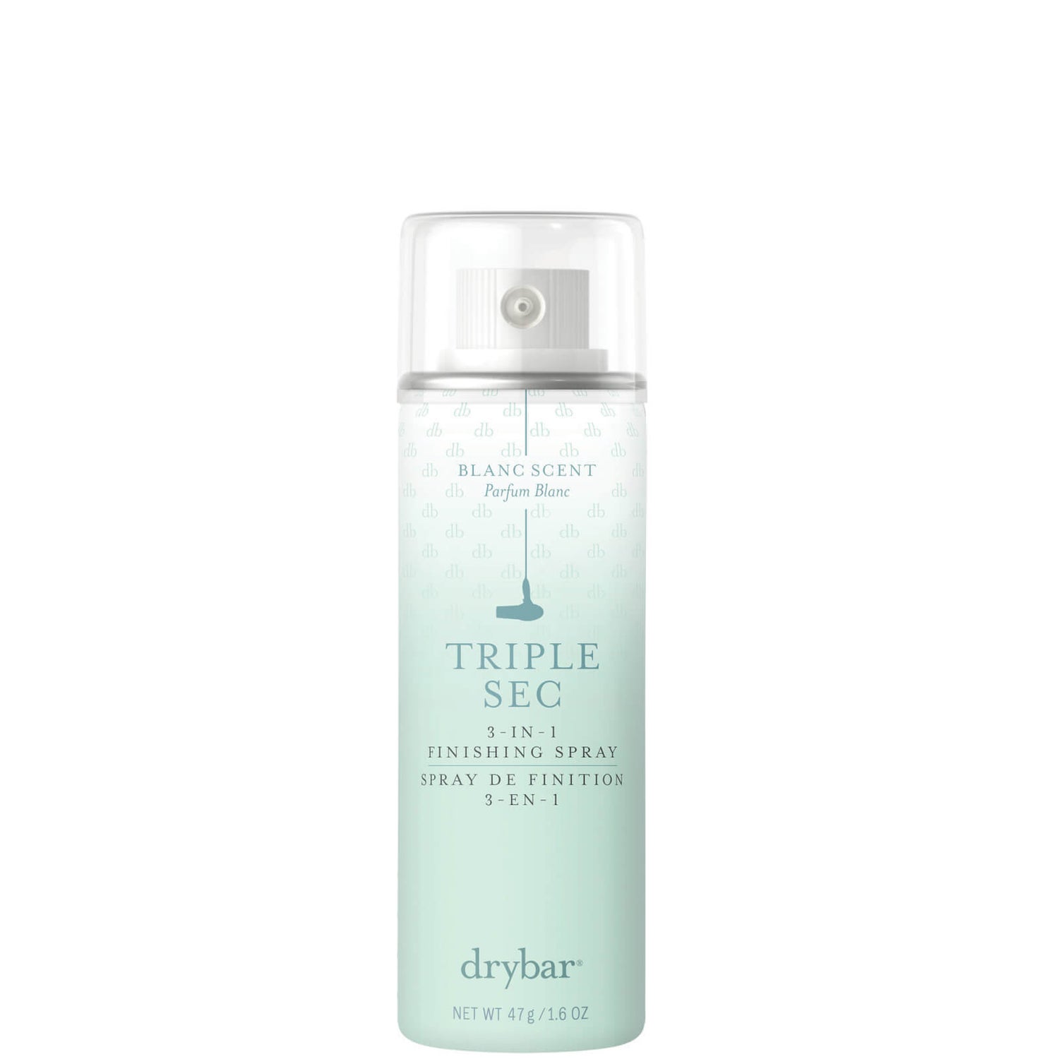 Drybar Triple Sec 3-In-1 Finishing Spray Blanc Scent Travel Size 47g