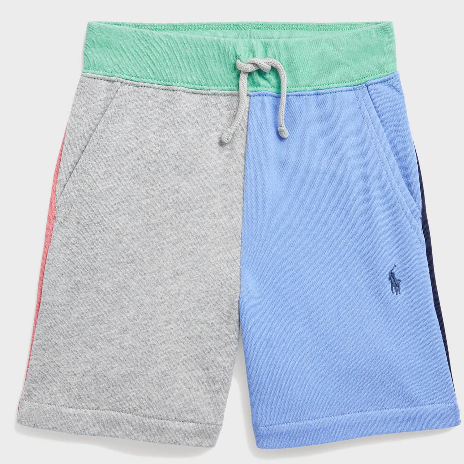 Polo Ralph Lauren Boys' Colour-Blocked Cotton-Jersey Shorts - 4 Years