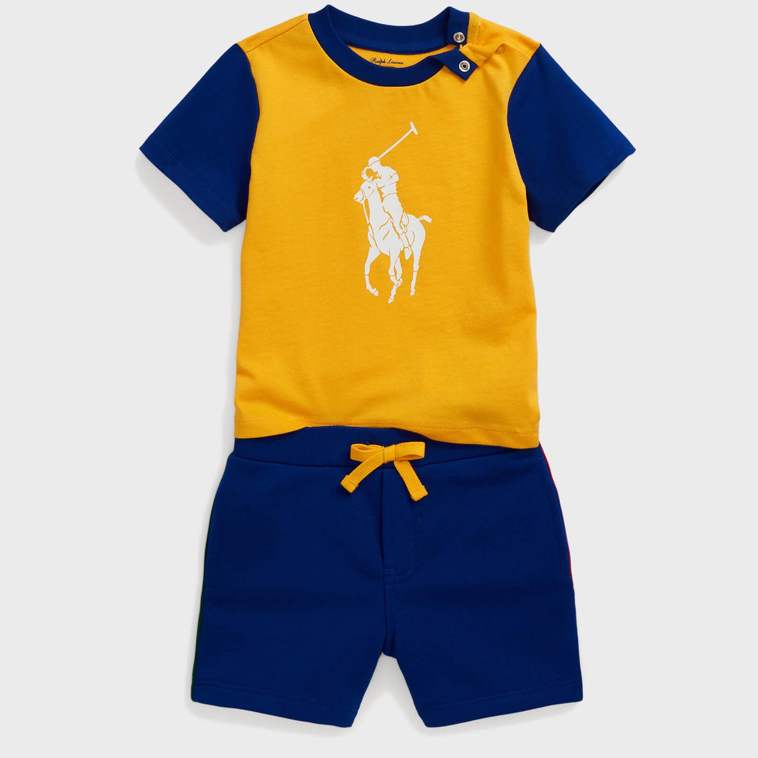 Polo Ralph Lauren Baby's Cotton-Jersey Short and T-Shirt Set - 3-6 months