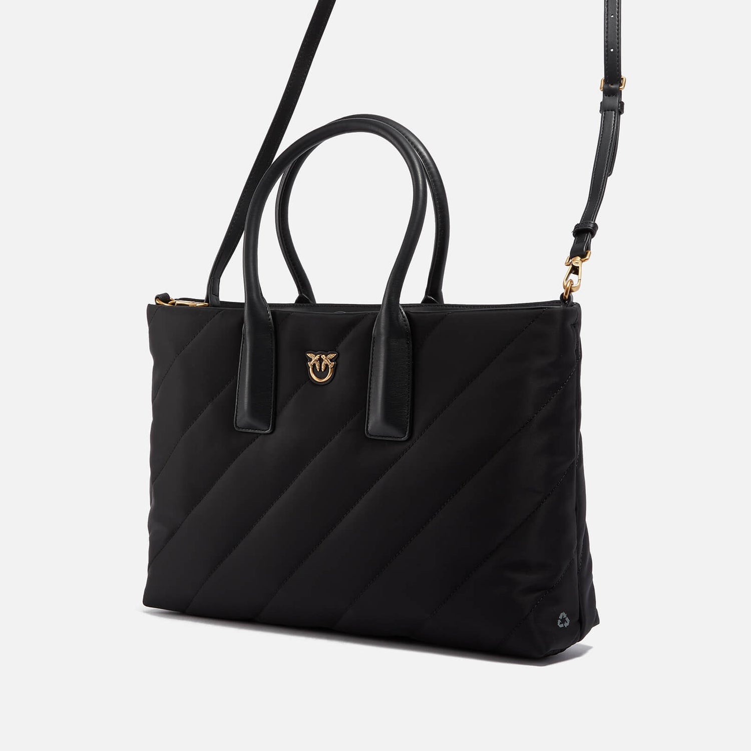 Pinko Maxi Puff Quilted Shell Tote Bag 3