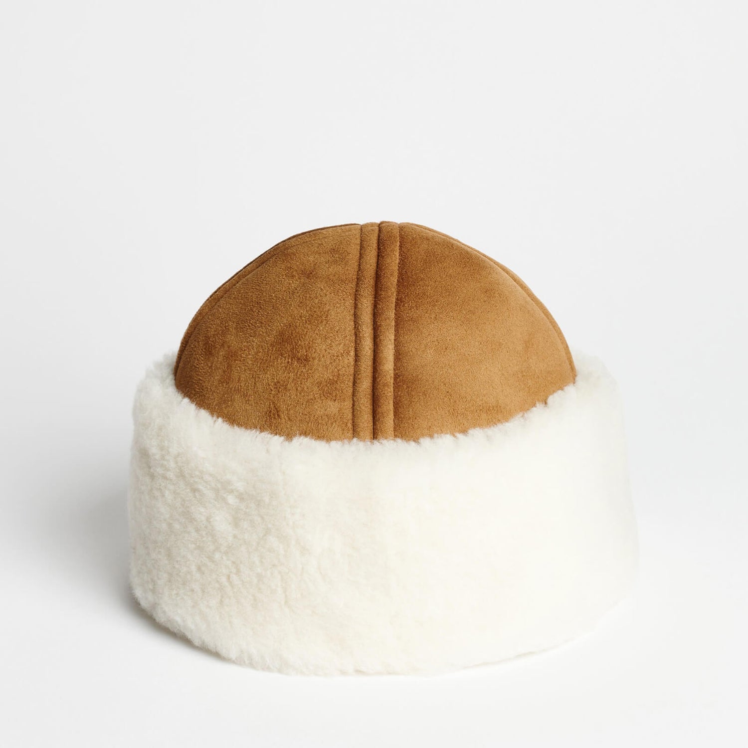 Stand Studio Ruth Faux Suede and Faux Fur Hat