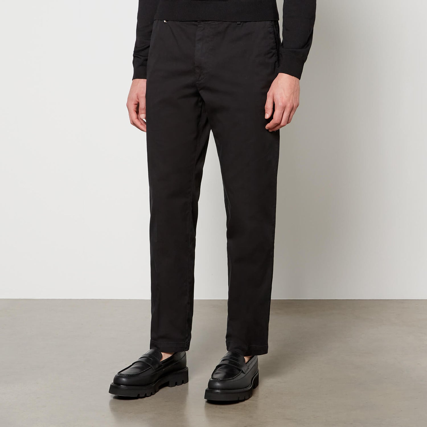 BOSS Black Kane Stretch-Cotton Gabardine Trousers - EU 50/L