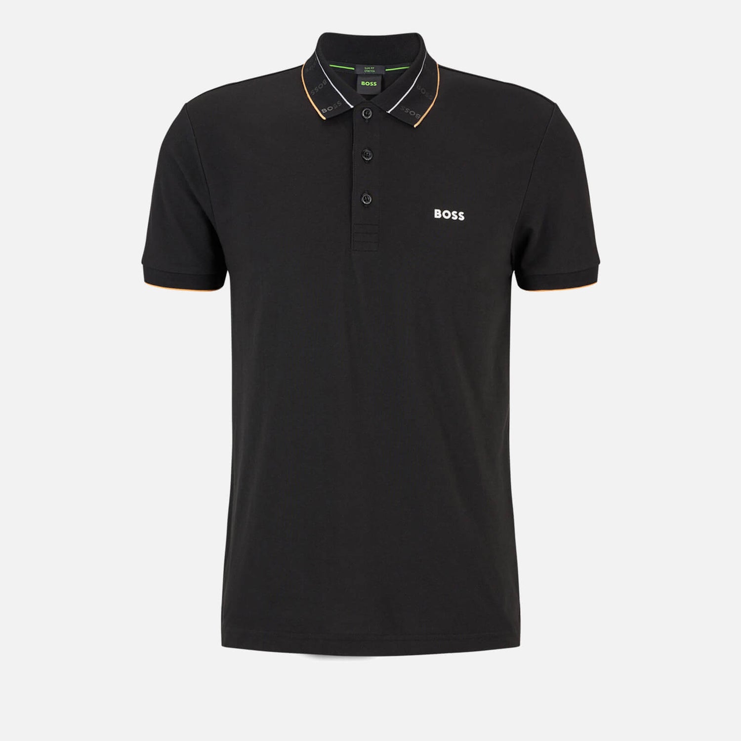 Hugo Boss Paule Contrast Trim Cotton-Blend Polo Shirt - XL