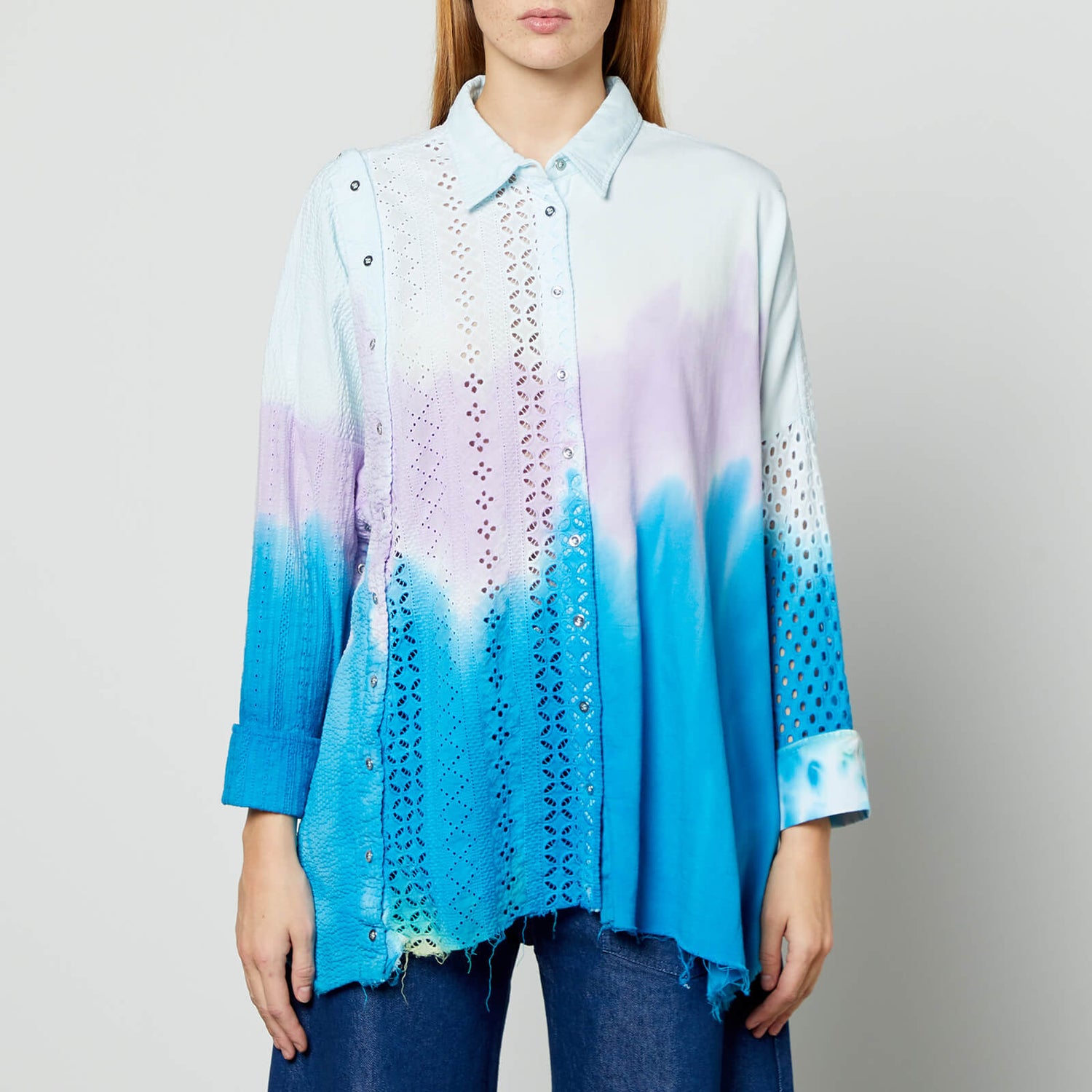 Marques Almeida Tie Dye Organic Cotton Shirt