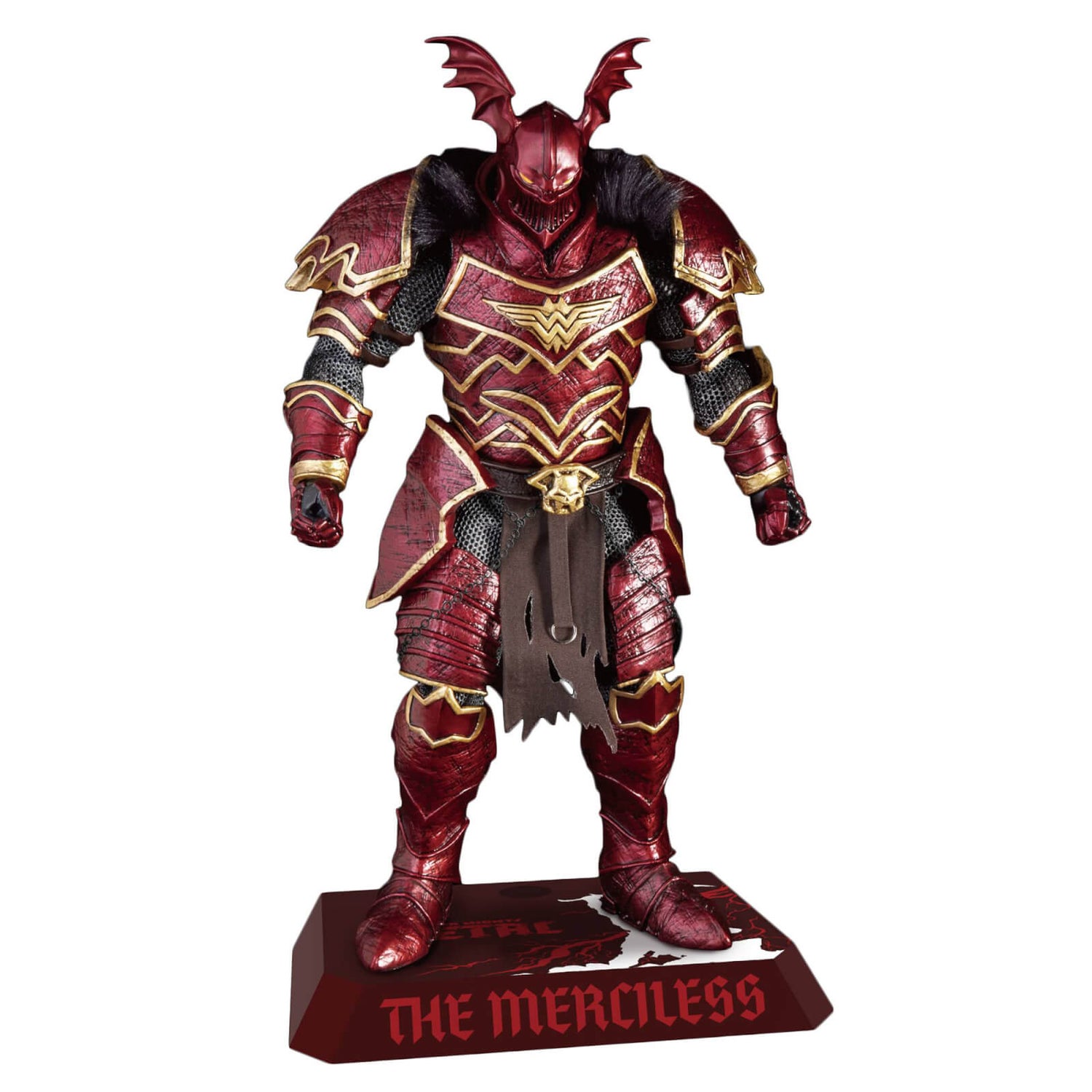 Beast Kingdom Dark Nights: Metal Dynamic 8ction Heroes Figure - The Merciless (Red Edition) (SDCC 2022 Exclusive)