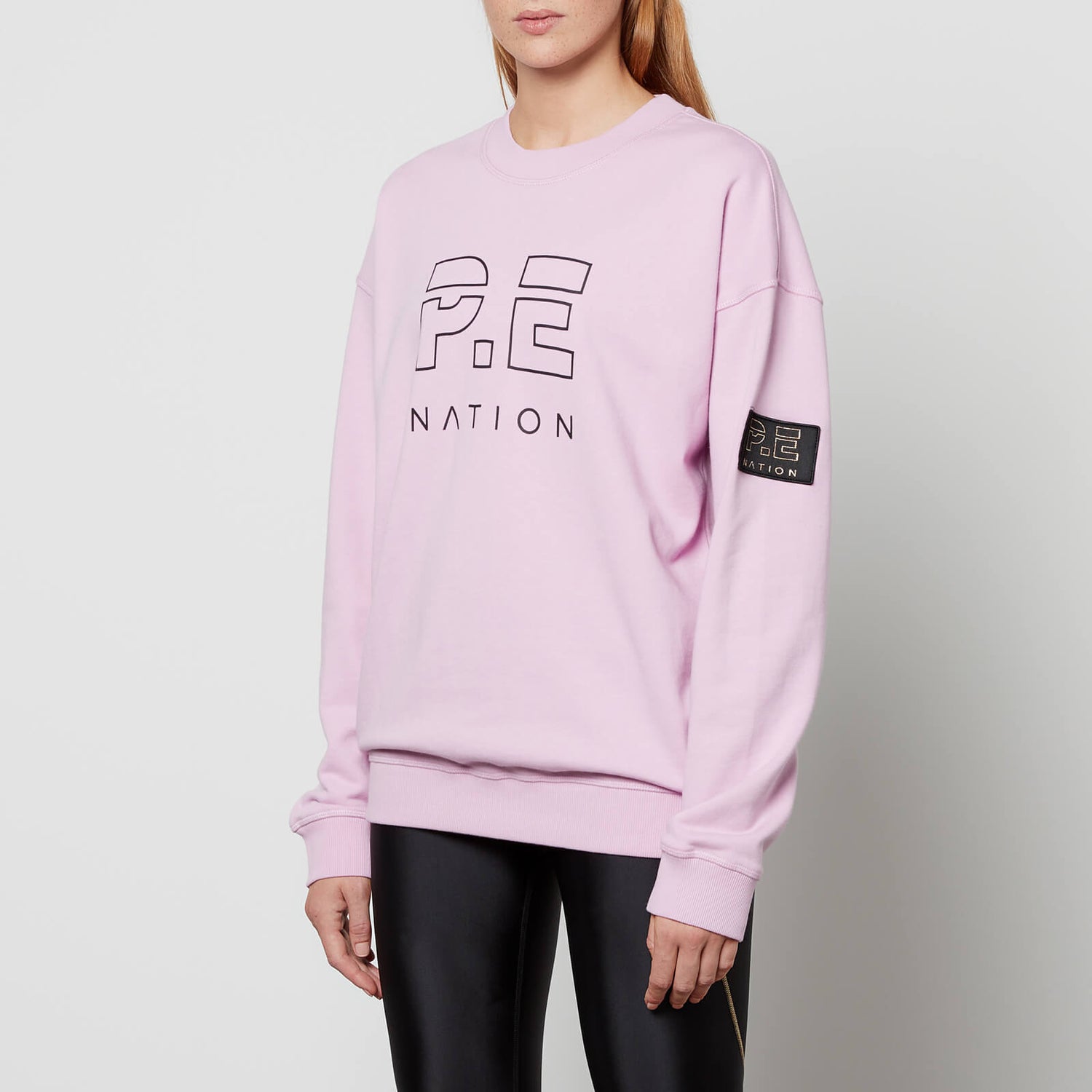 P.E Nation Heads Up Loopback Organic Cotton-Jersey Sweatshirt - XS