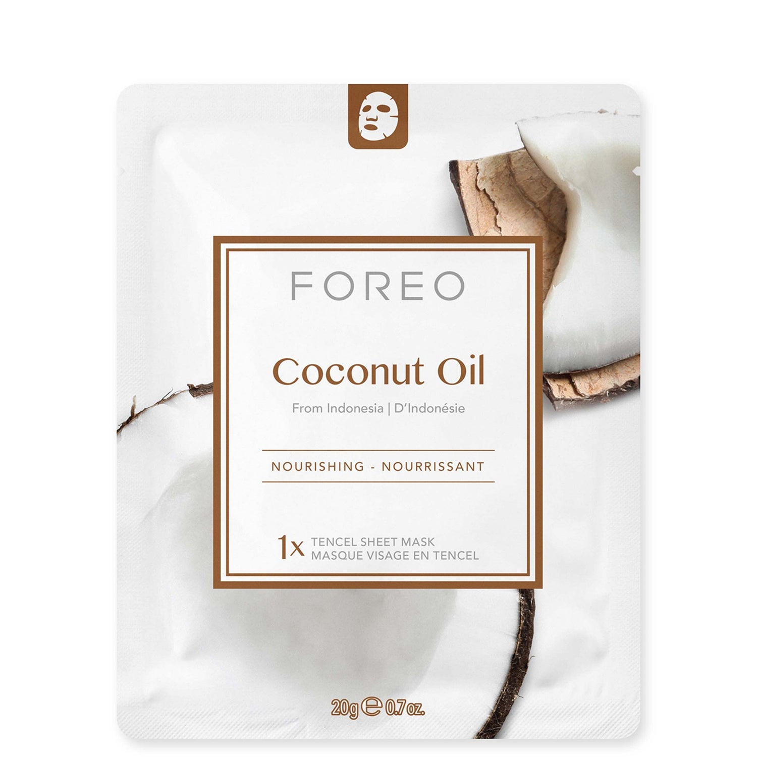 FOREO Farm To Face Sheet Mask - Coconut Oil ×1