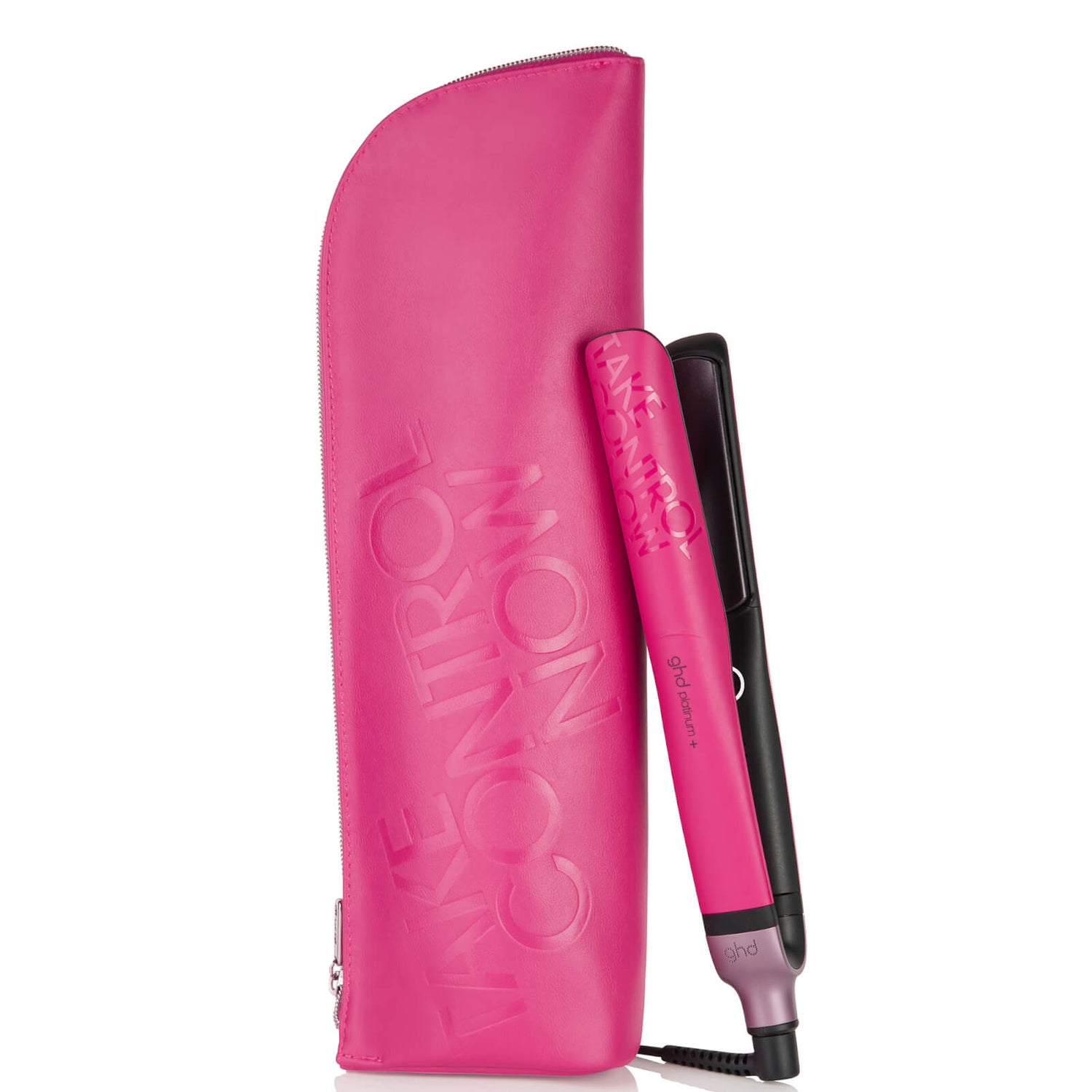 ghd Limited Edition Platinum+ Styler 1 Inch Flat Iron - Orchid Pink -  Dermstore