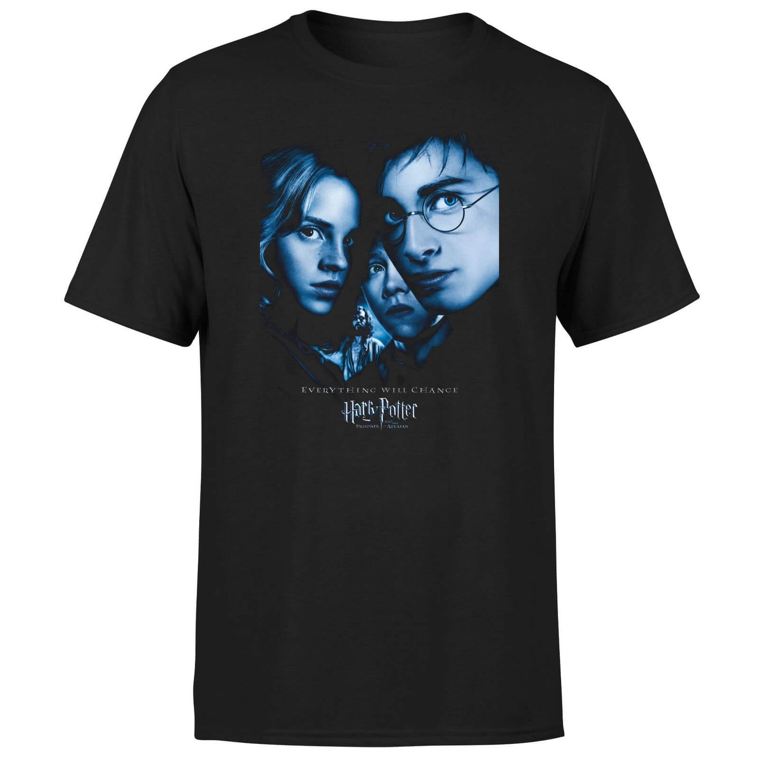 Camiseta unisex Prisoner Of Azkaban de Harry Potter - Negro