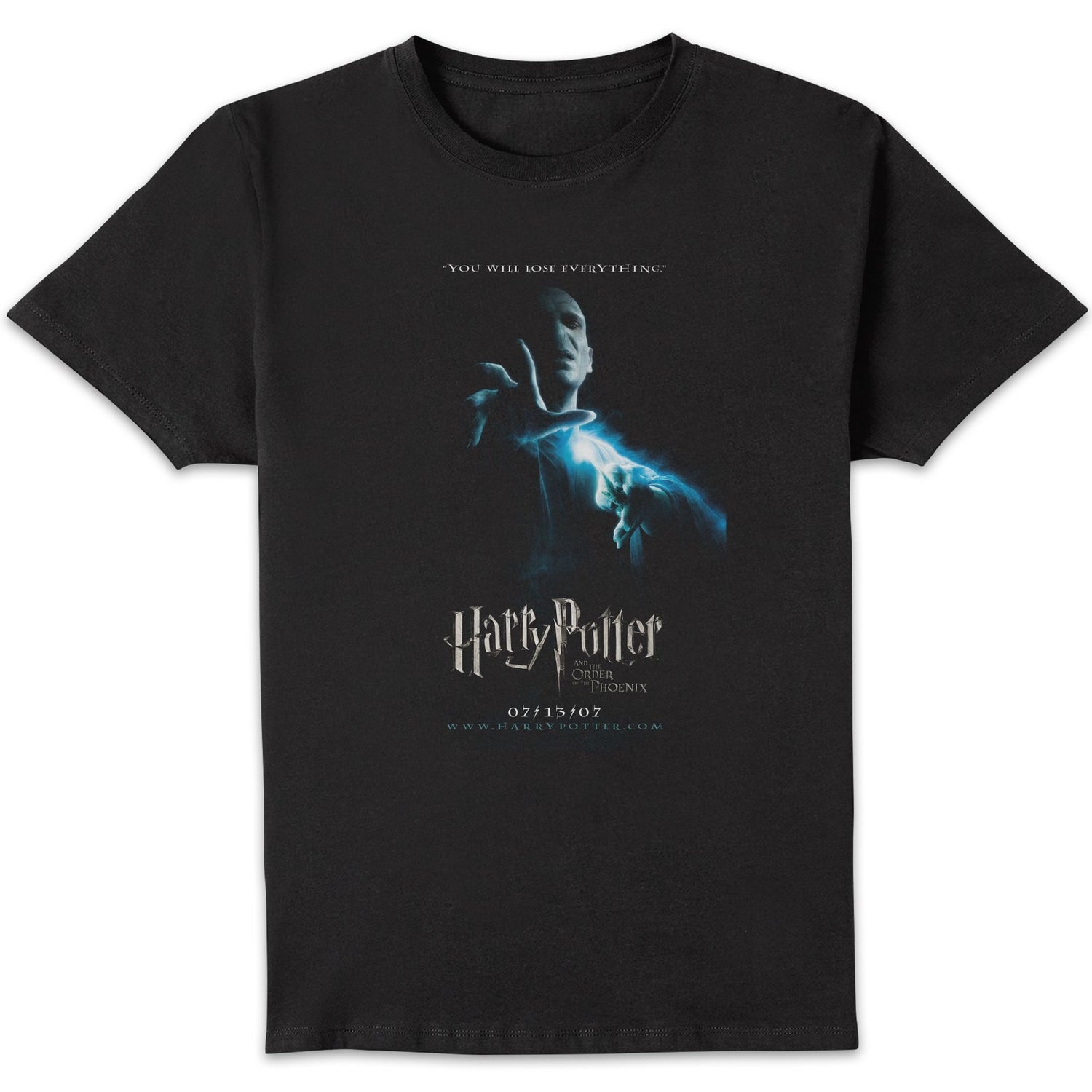 Harry Potter Order Of The Phoenix Unisex T-Shirt - Black